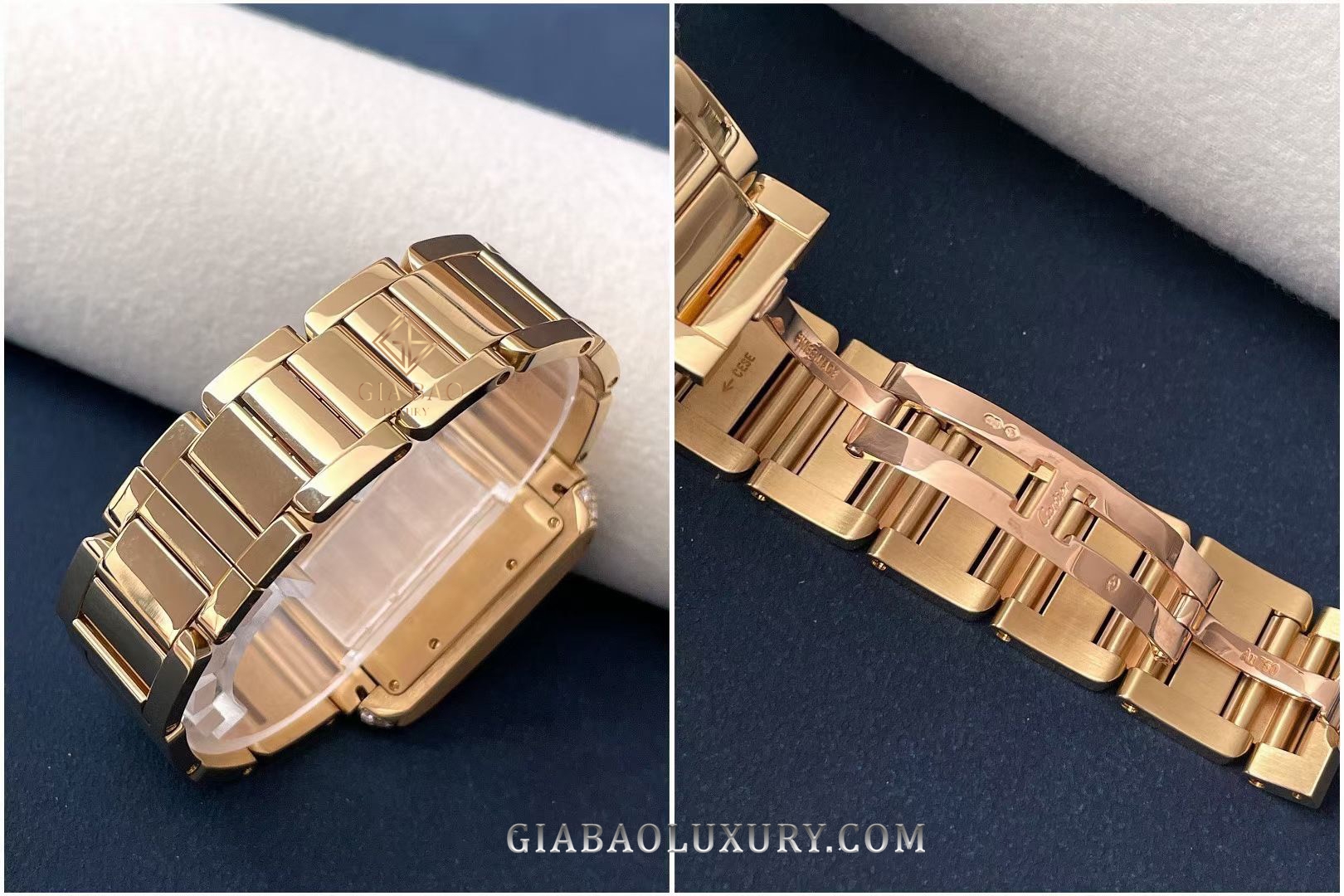 Đồng Hồ Cartier Tank WT100006