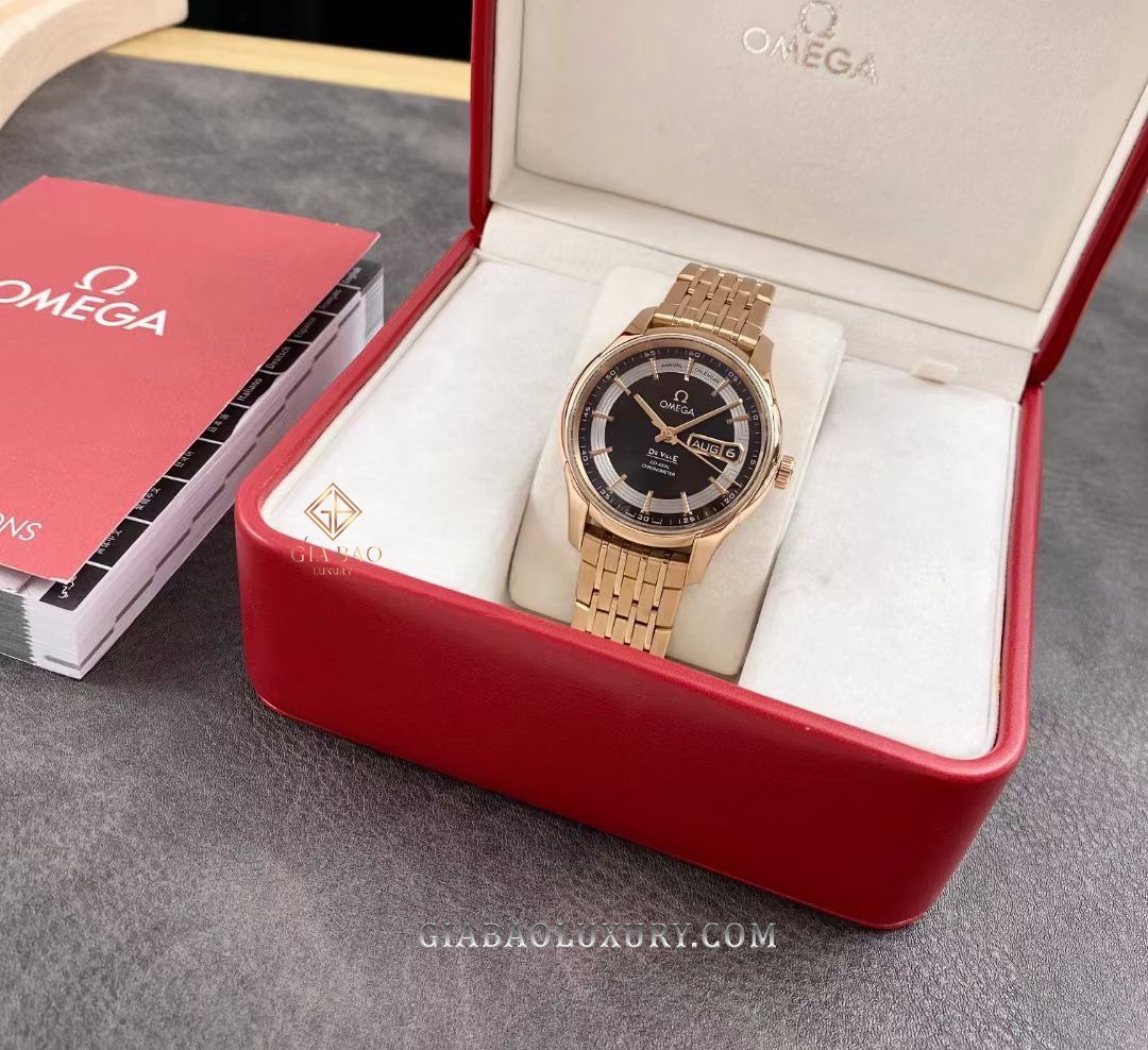 Đồng Hồ Omega De Ville Hour Vision Co-Axial Chronometer Annual Calendar 41mm 431.60.41.22.13.001