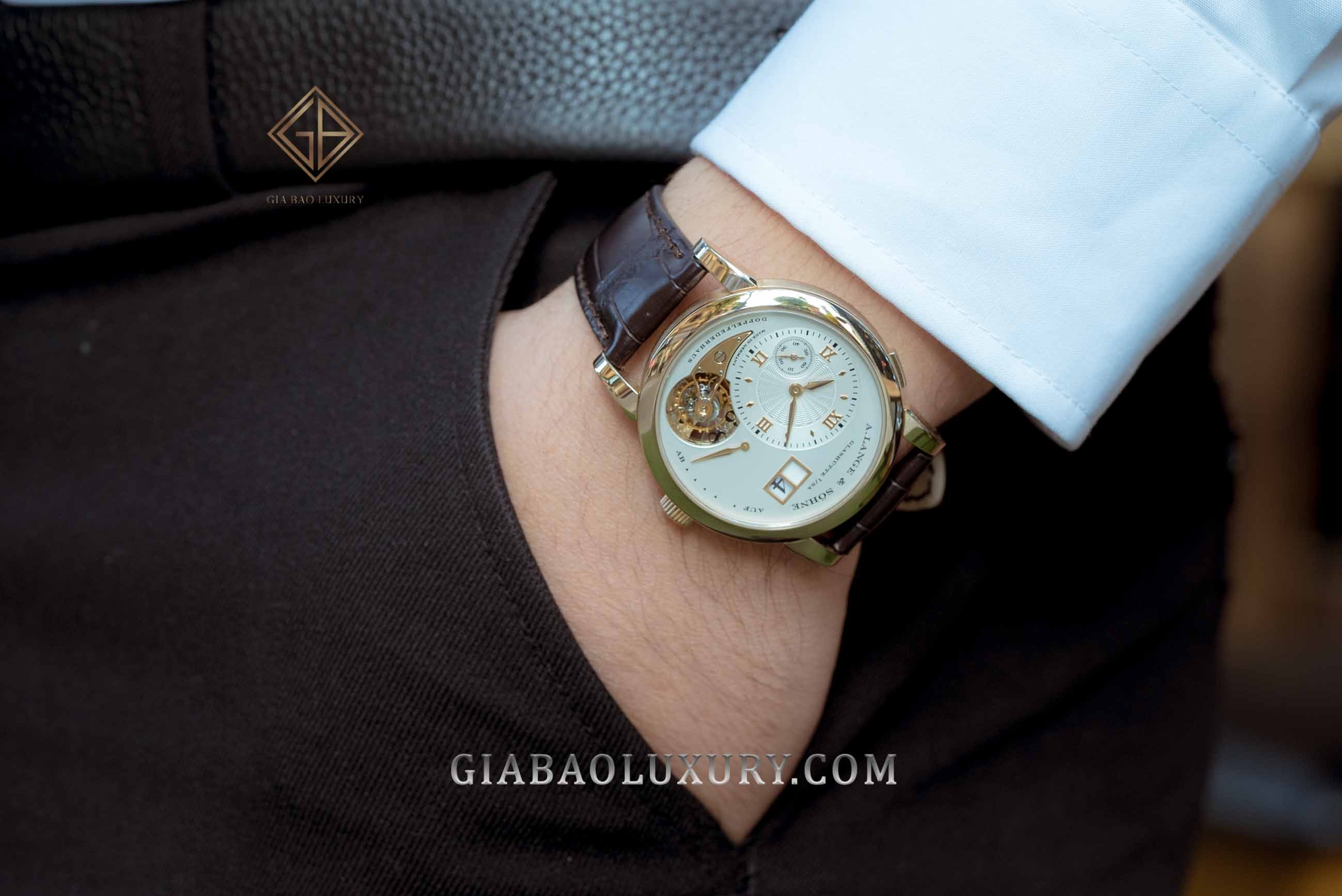 Đồng Hồ he A. Lange & Söhne Lange 1 Tourbillon "Homage to F. A. Lange" 722.050