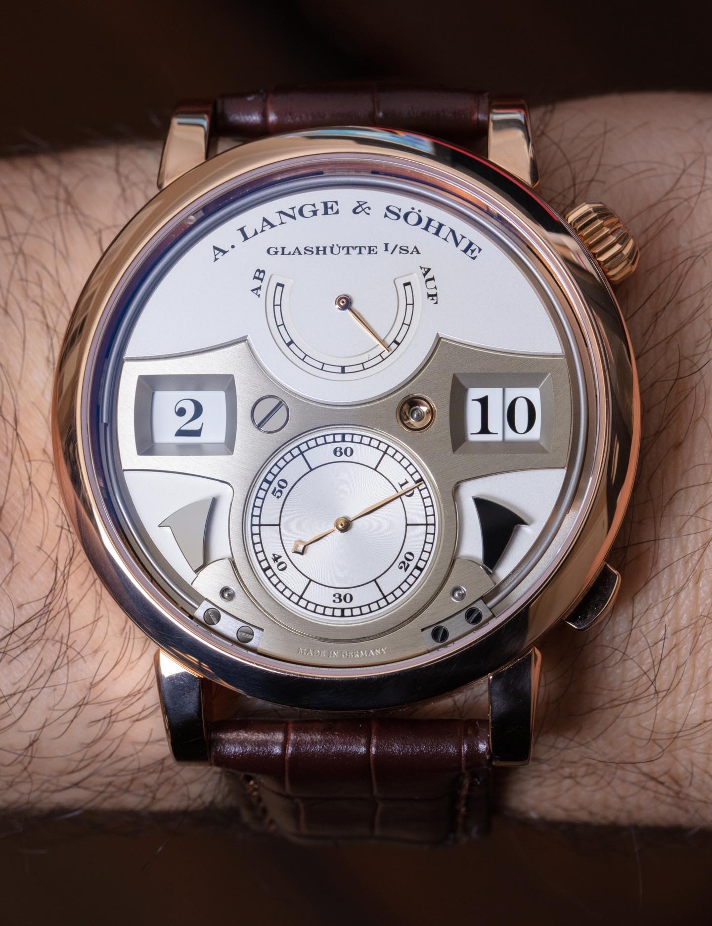 Review dồng hồ A. Lange & Söhne Zeitwerk Striking Time