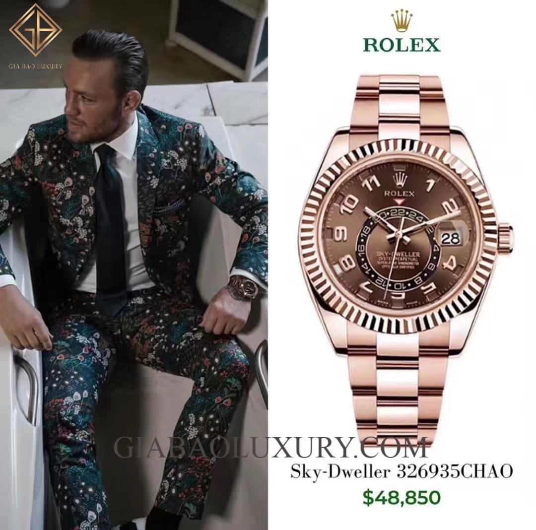 Đồng Hồ Rolex Sky Dweller 326935 Mc Gregor