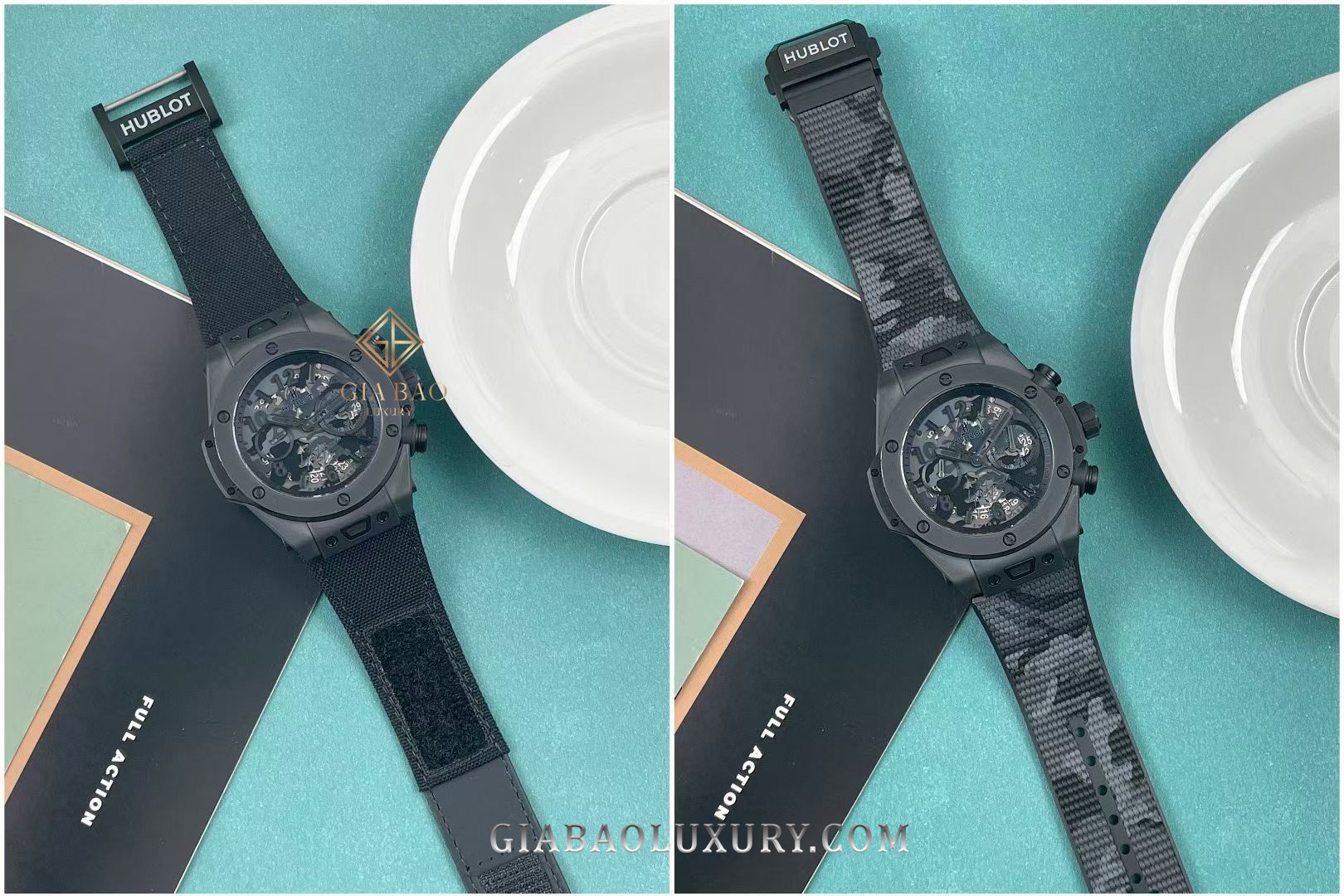 Đồng Hồ Hublot Big Bang Unico All Black Camo Yohji Yamamoto 45 mm 411.CI.0110.RX.YOY20