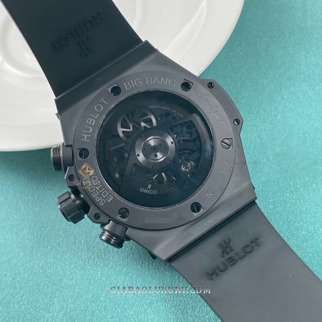 Đồng Hồ Hublot Big Bang Unico All Black Camo Yohji Yamamoto 45 mm 411.CI.0110.RX.YOY20