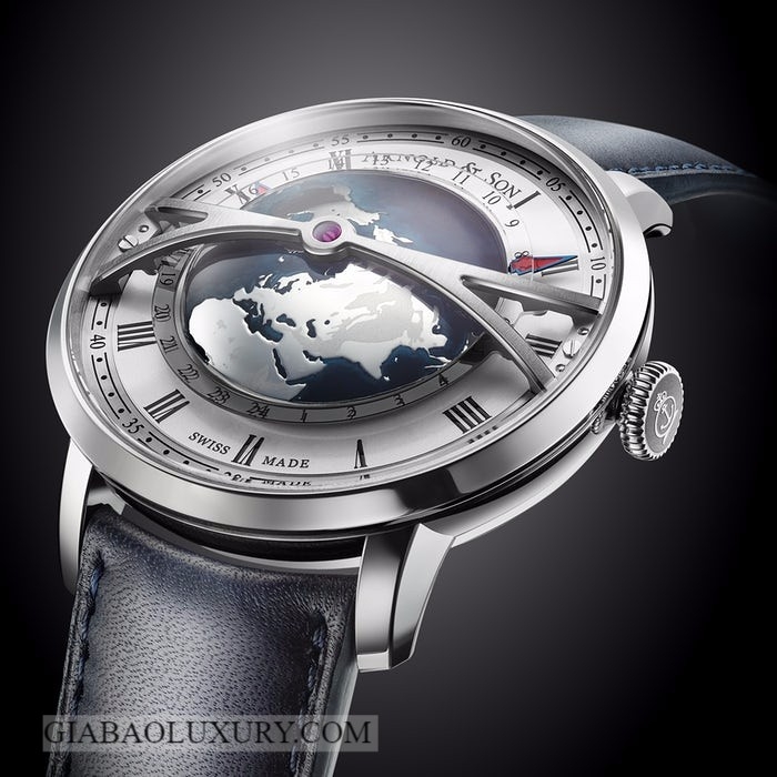 đồng hồ Arnold & Son Globetrotter Worldtimer