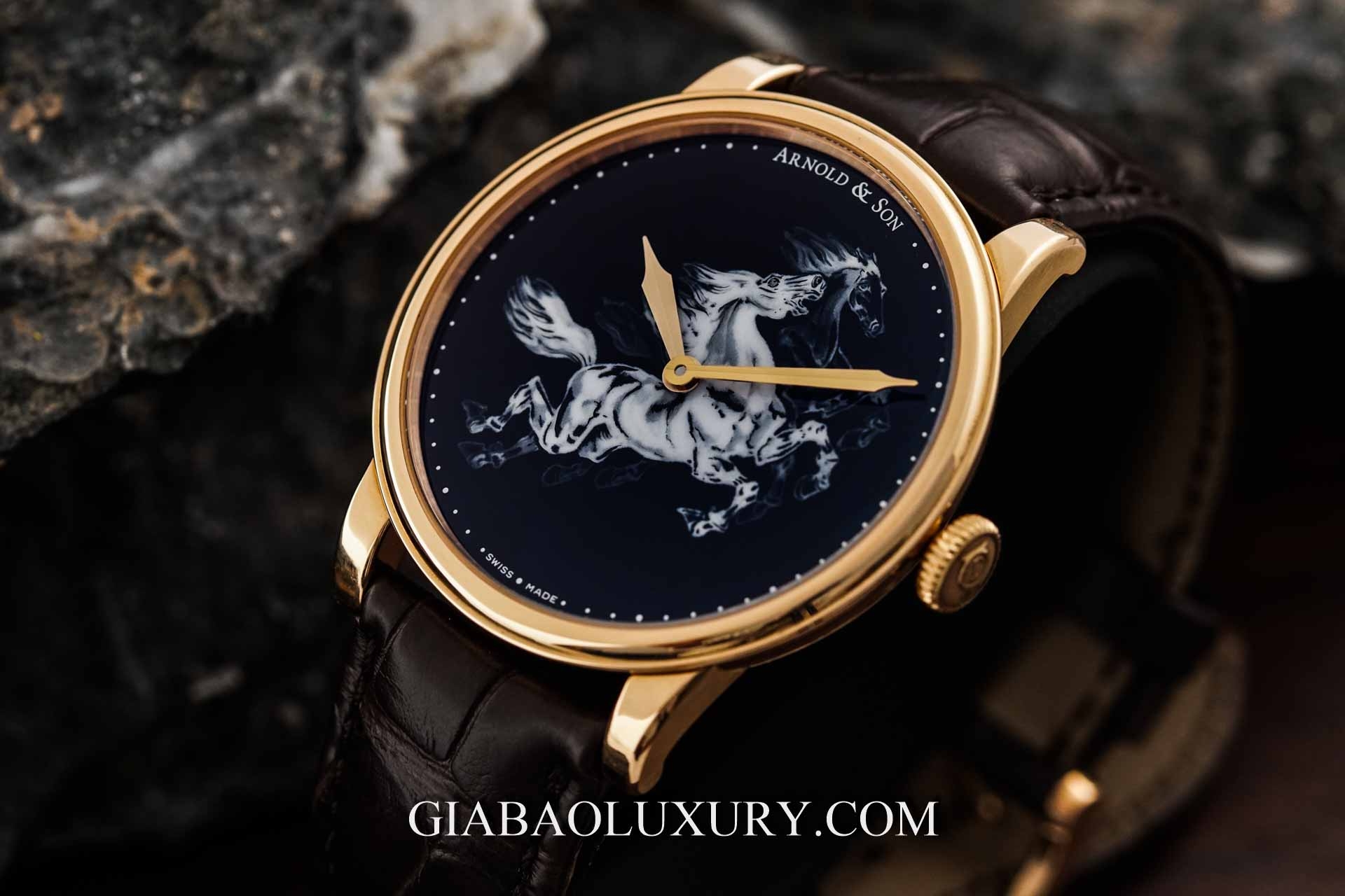 Đồng Hồ Arnold & Son Hm Horses Set 1lcap.B04a.C111a