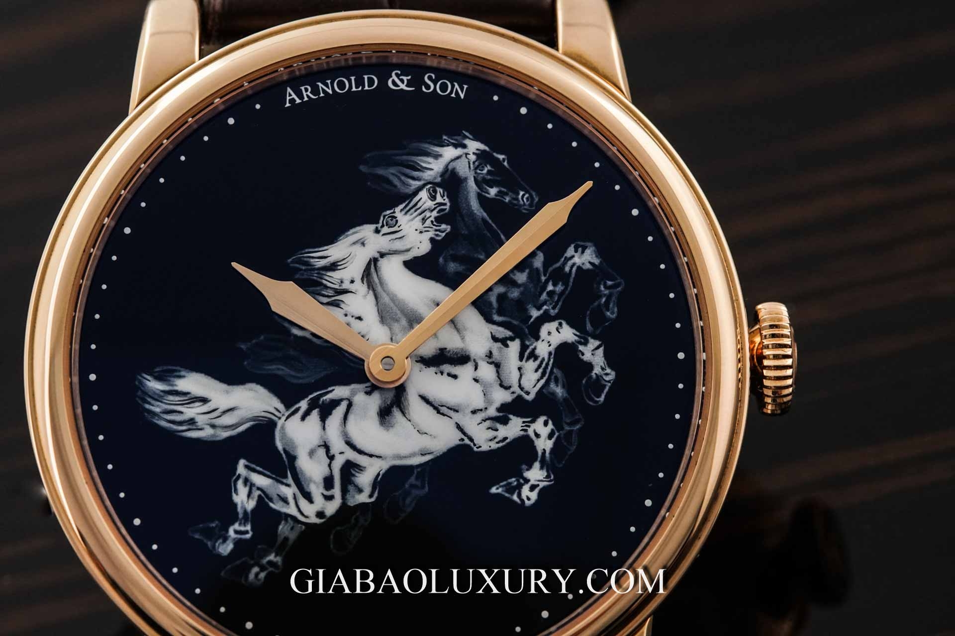 Đồng Hồ Arnold & Son Hm Horses Set 1lcap.B04a.C111a