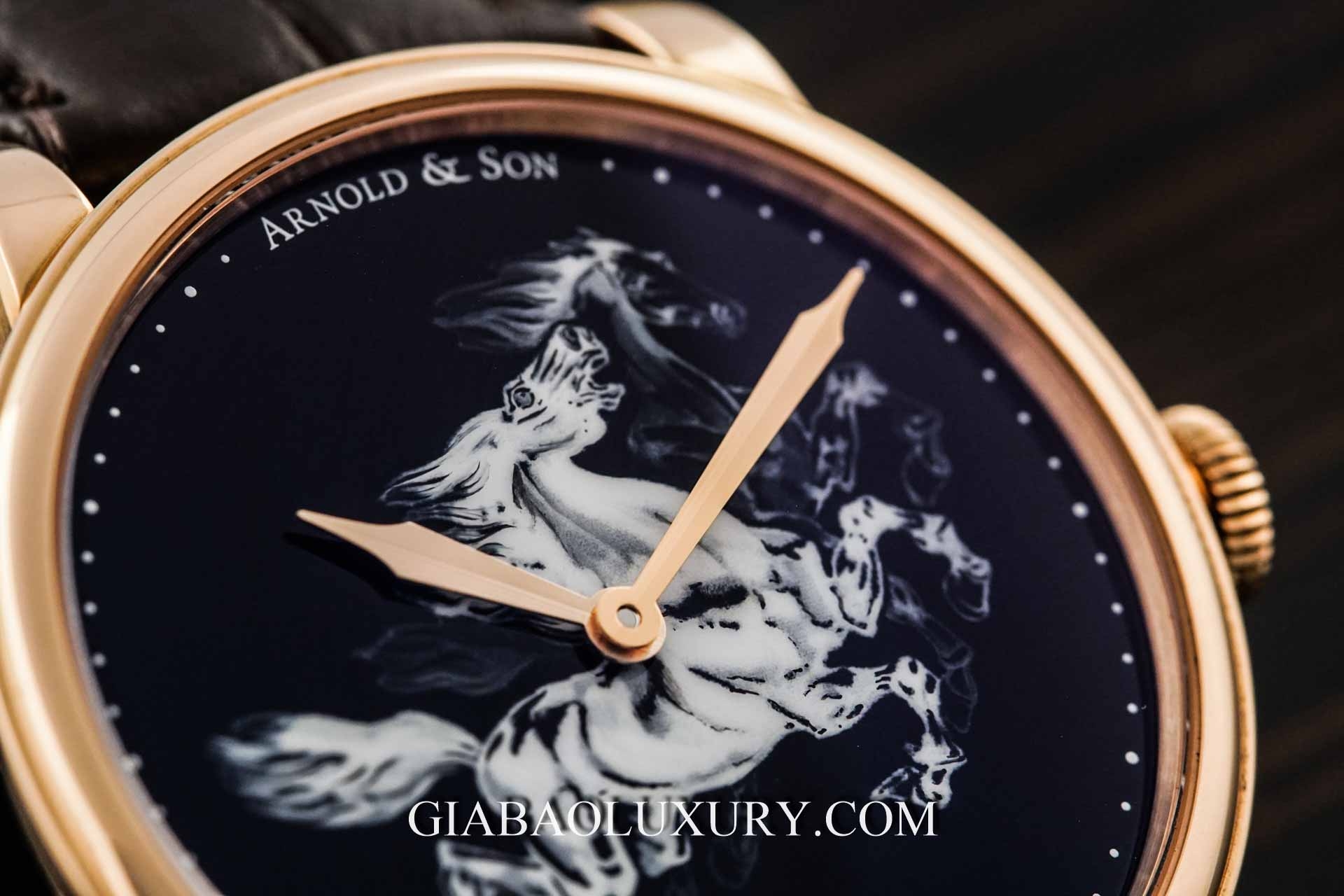 Đồng Hồ Arnold & Son Hm Horses Set 1lcap.B04a.C111a