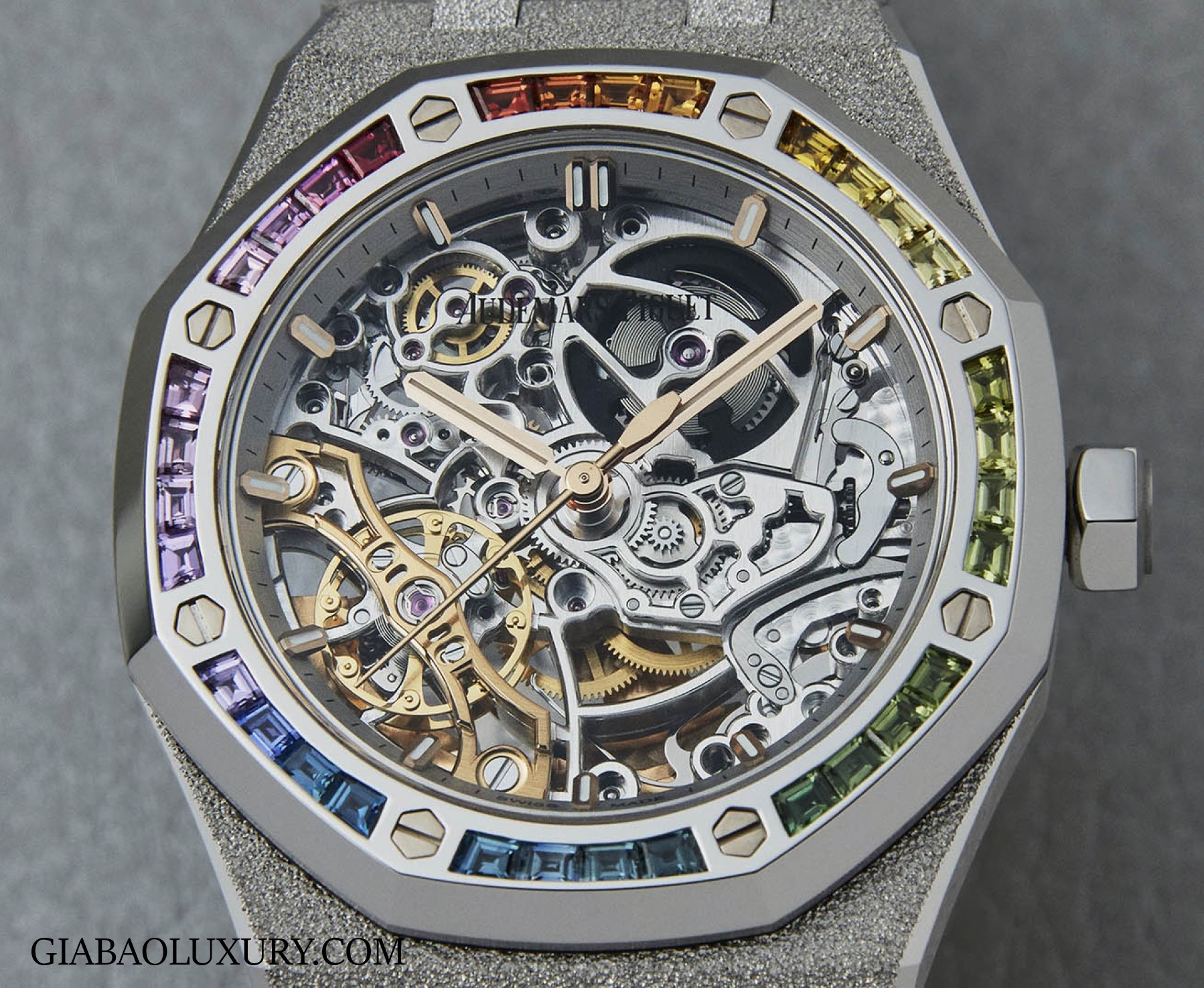 đồng hồ Audemars Piguet Royal Oak Double Balance Wheel Openworked Rainbow