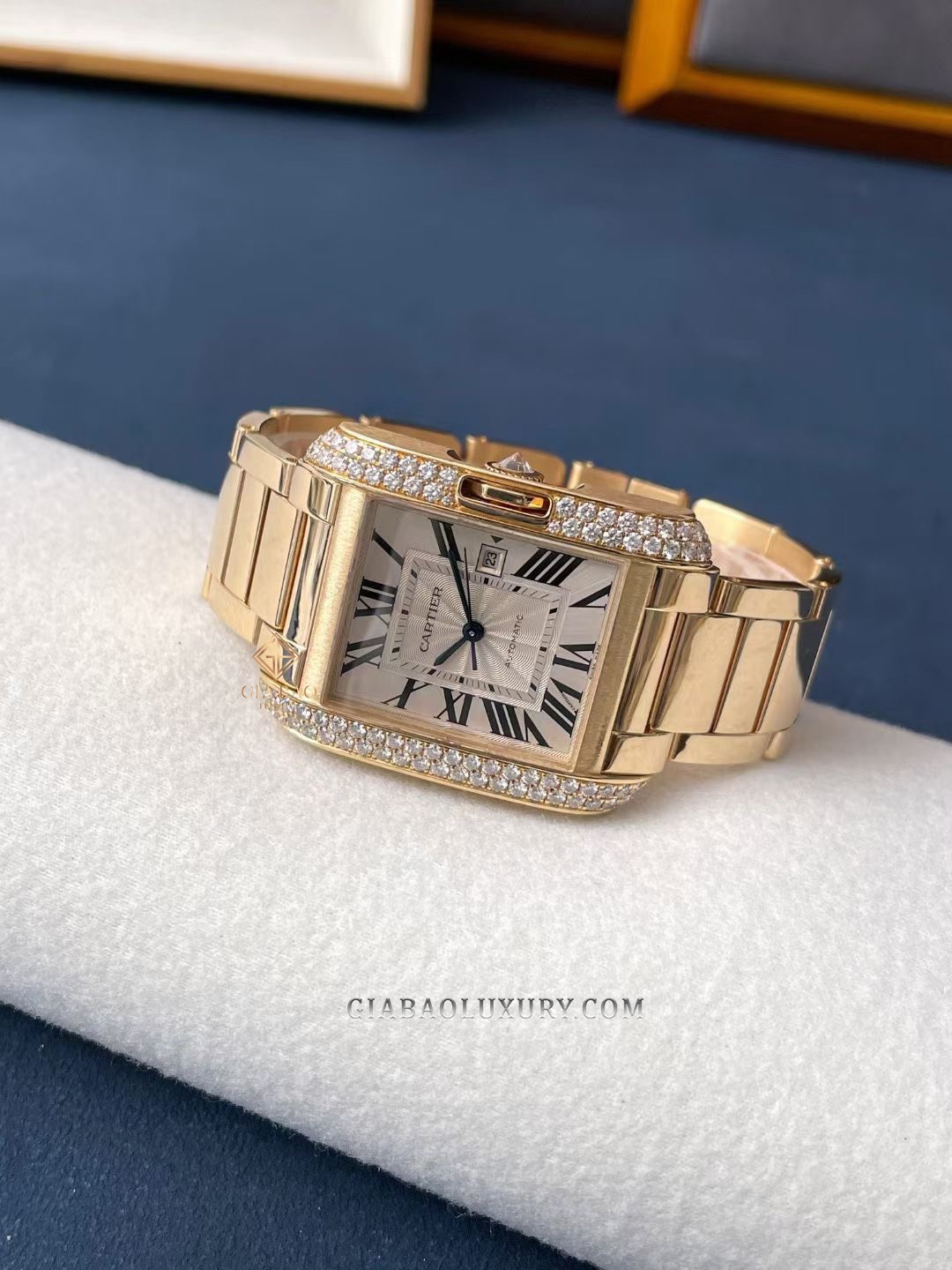 Đồng Hồ Cartier Tank WT100006