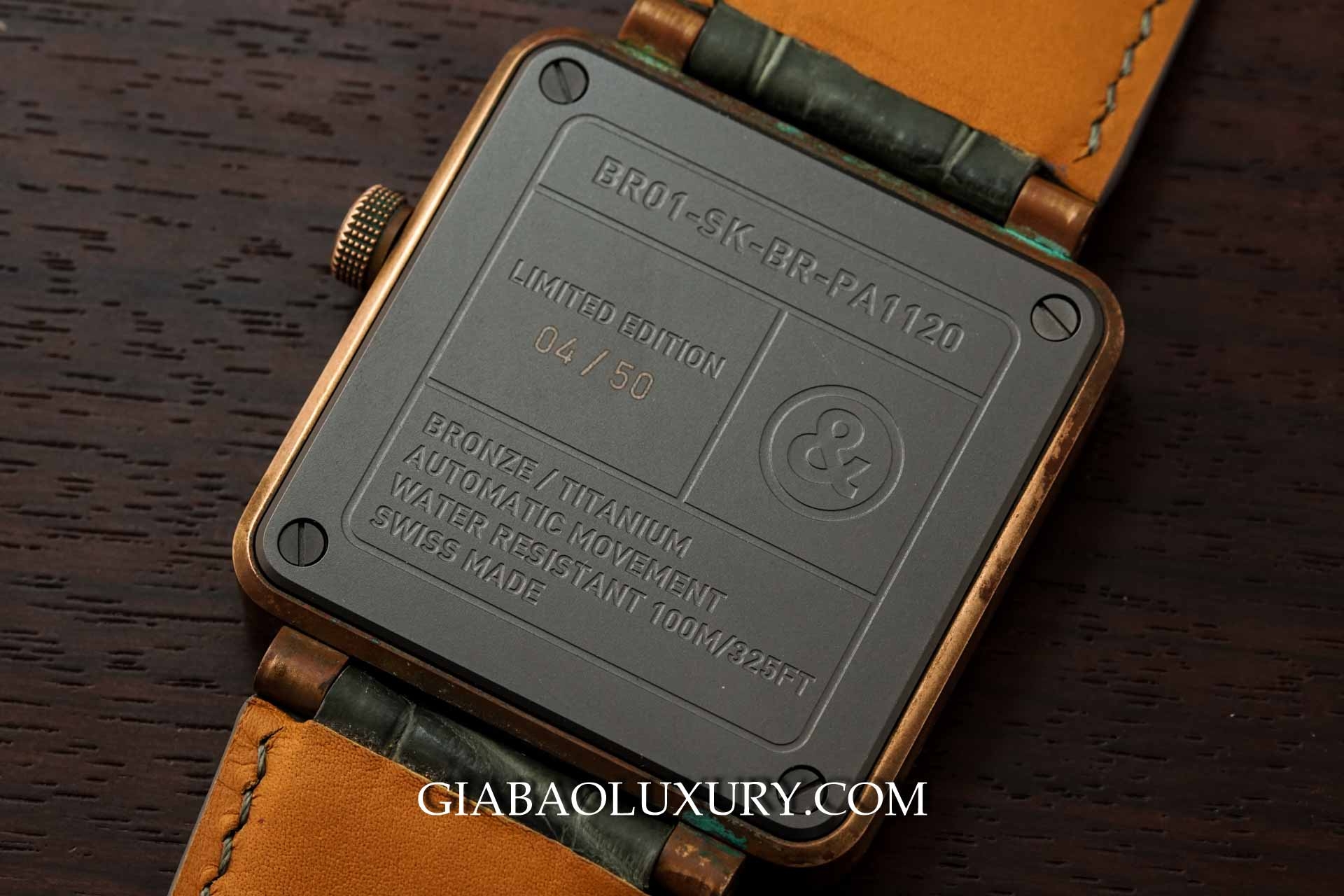 Đồng hồ Bell & Ross BR01 Patine 1120
