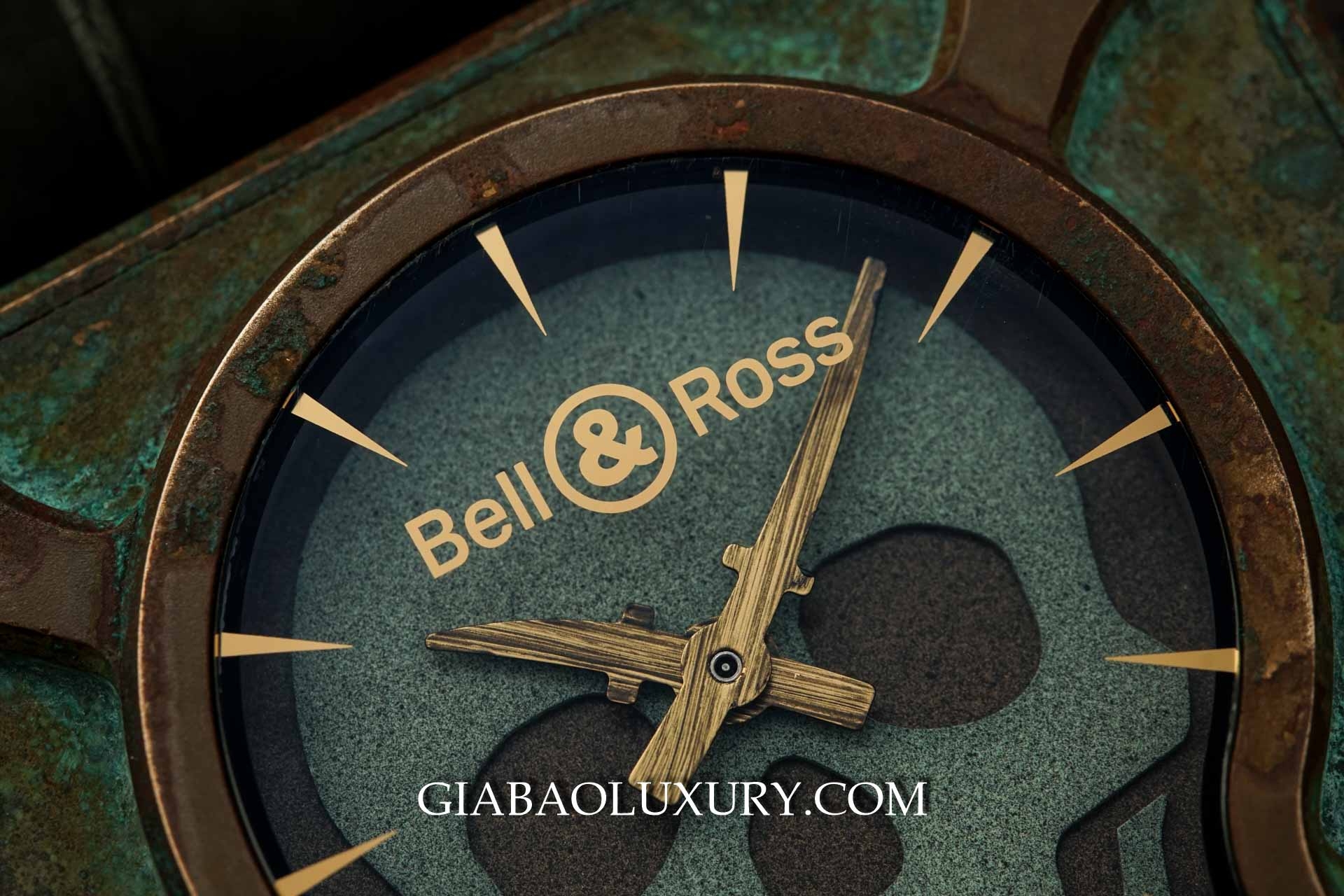 đồng hồ Bell & Ross Skull Bronze Patina