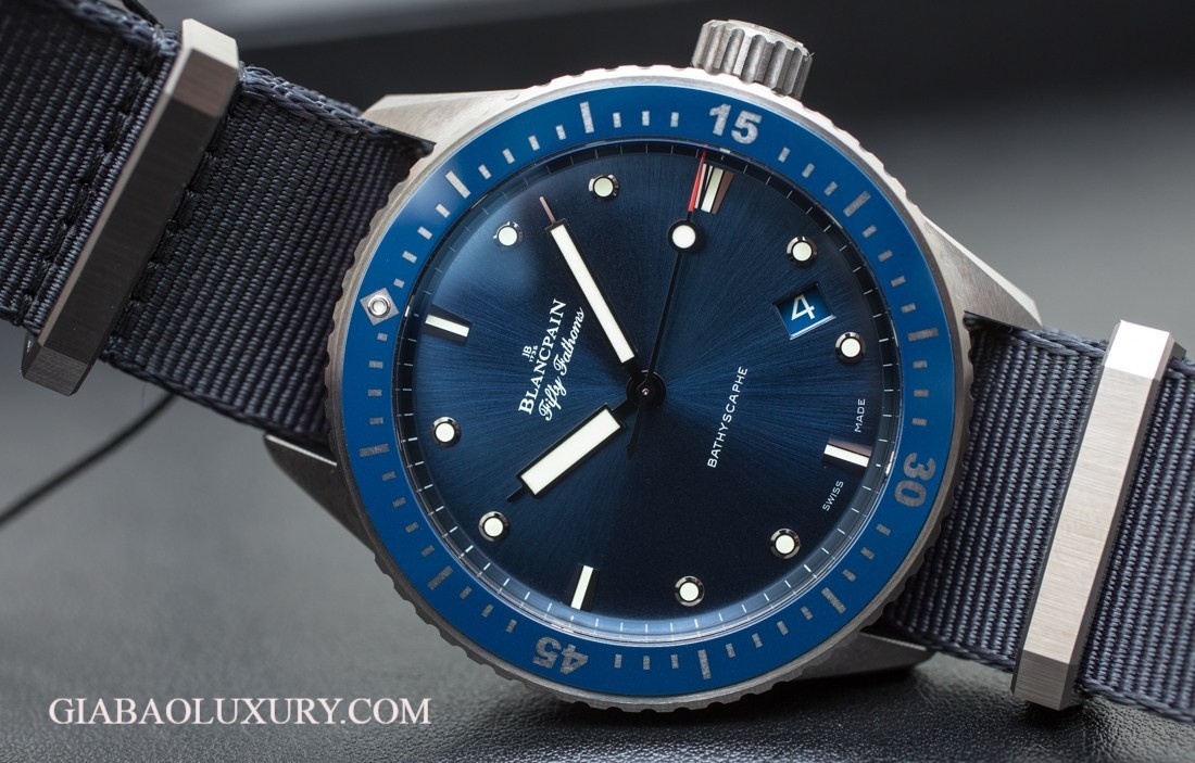 Đồng Hồ Blancpain Fifty Fathoms Bathyscaphe 5000-0240-NAOA