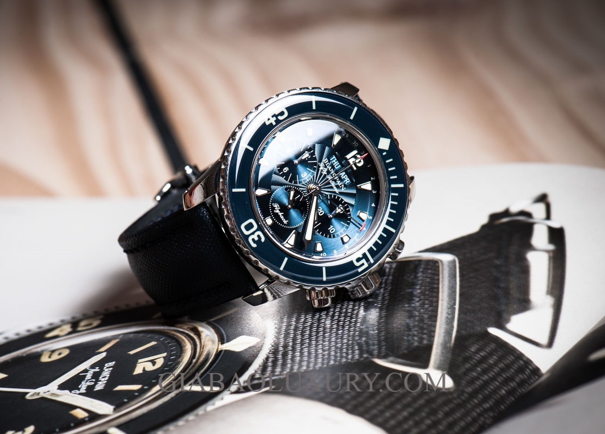 Blancpain Fifty Fathoms Complete Calendar Flyback Chronograph 5066F-1140-52B