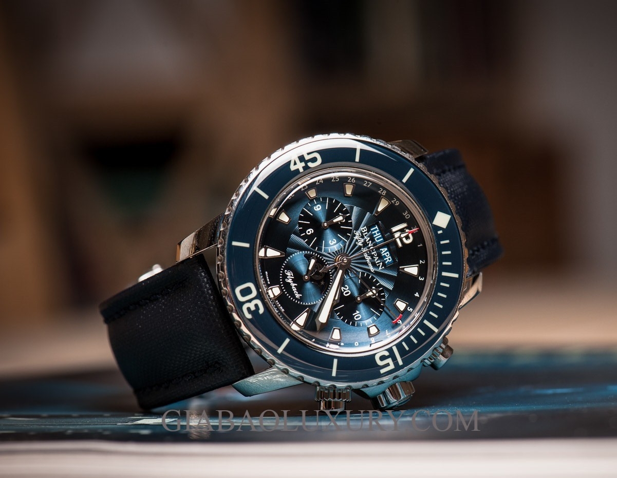 Blancpain Fifty Fathoms Complete Calendar Flyback Chronograph 5066F-1140-52B