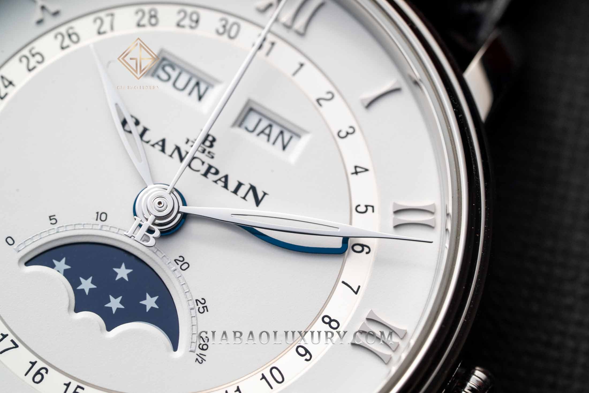 Đồng Hồ Blancpain Villeret Quantième Complet 40mm 6654A-1127-55B