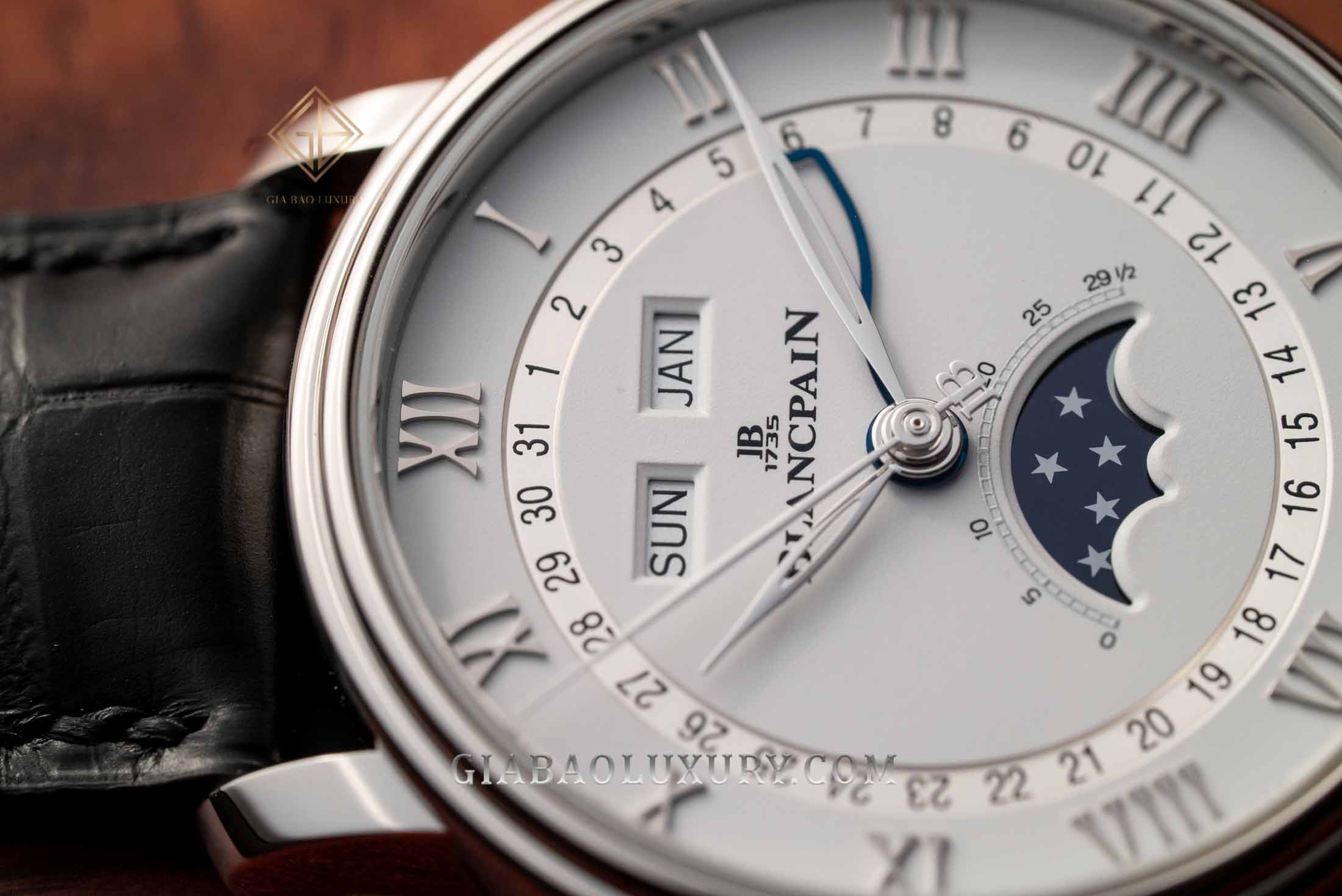 Đồng Hồ Blancpain Villeret Quantième Complet 40mm 6654A-1127-55B