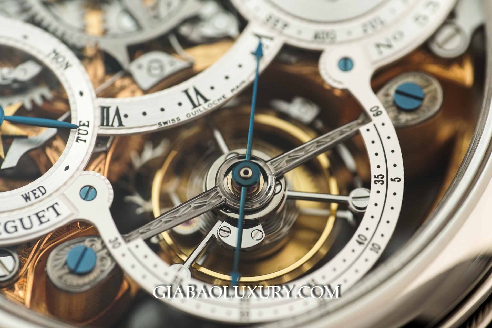 Đồng Hồ Breguet Tourbillon Skeleton 3755PR1E9V6