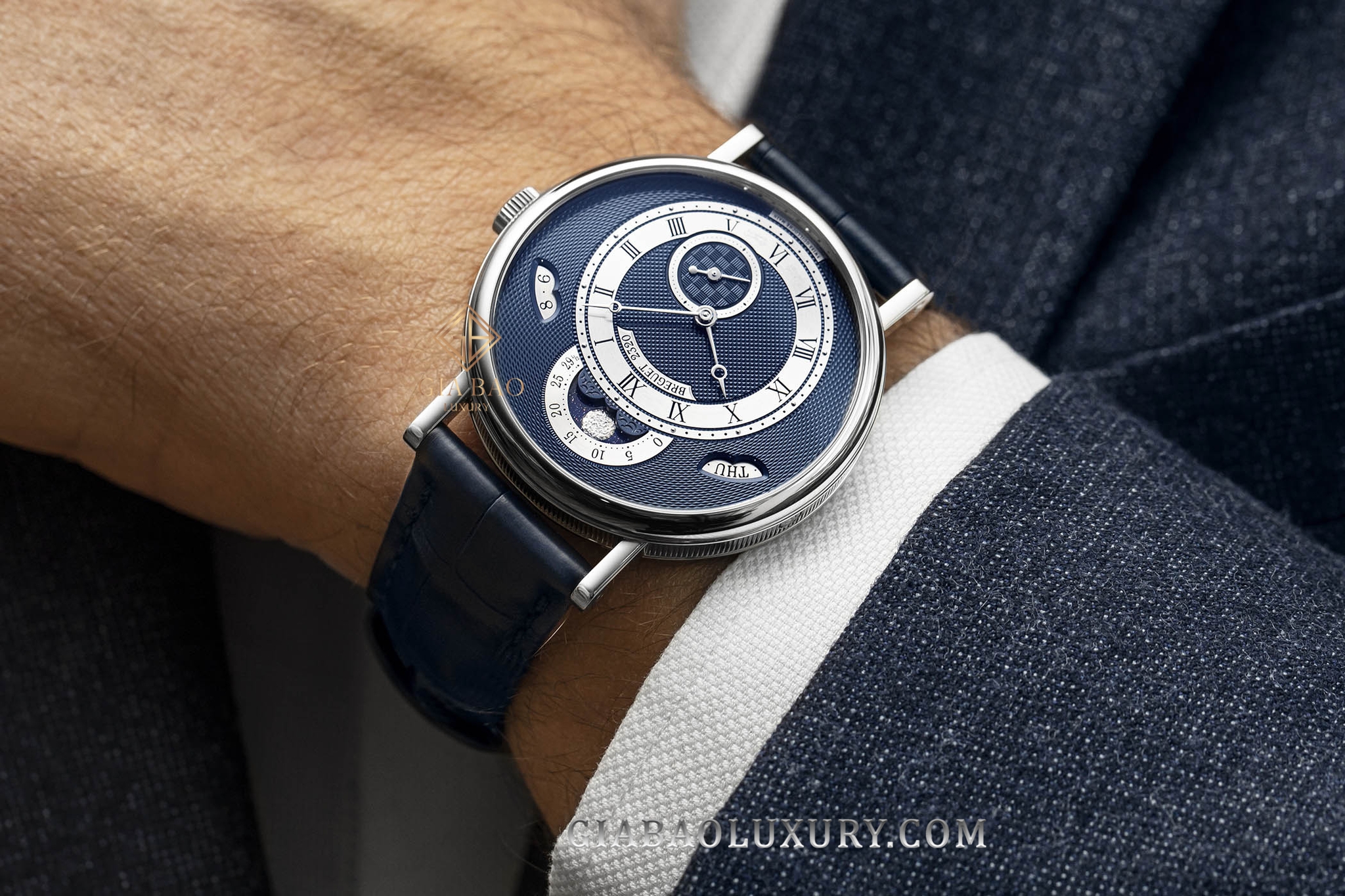 Đồng Hồ Breguet Classique Moonphase 7337BB/Y5/9VU