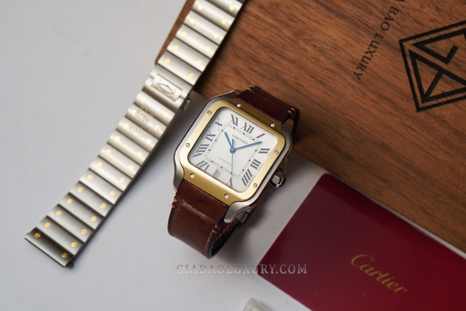 Đồng Hồ Cartier Santos De Cartier W2SA0006