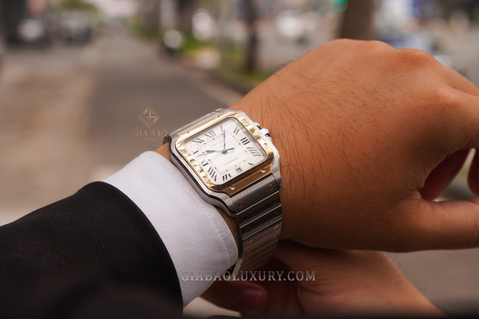 Đồng Hồ Cartier Santos De Cartier W2SA0006