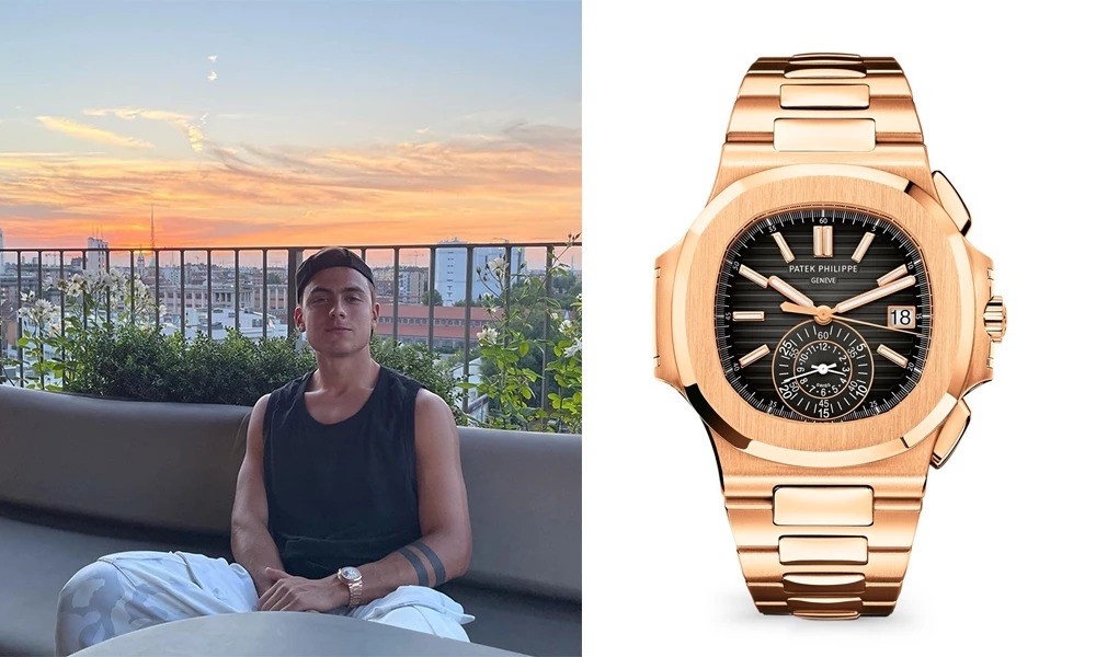 Paulo Dybala - Juventus - Patek Philippe Patek Philippe 5980/1R Nautilus Chronograph