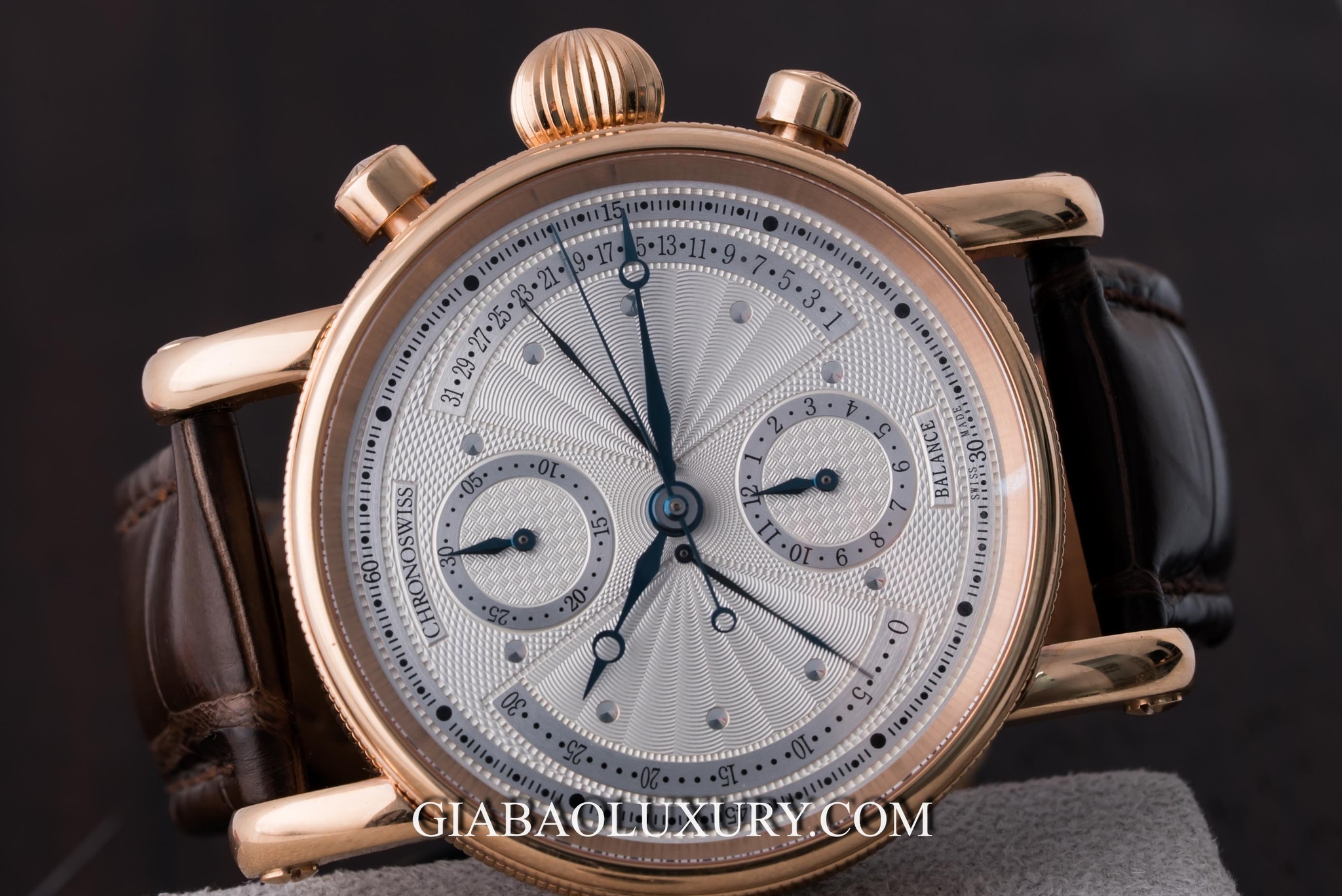 Đồng Hồ Chronoswiss Balance Chronograph ref. CH-7541BR