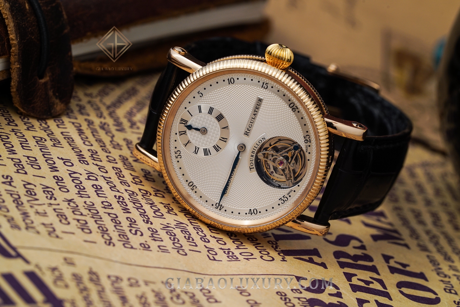 Đồng Hồ Chronoswiss Regulator Tourbillon CH 3121