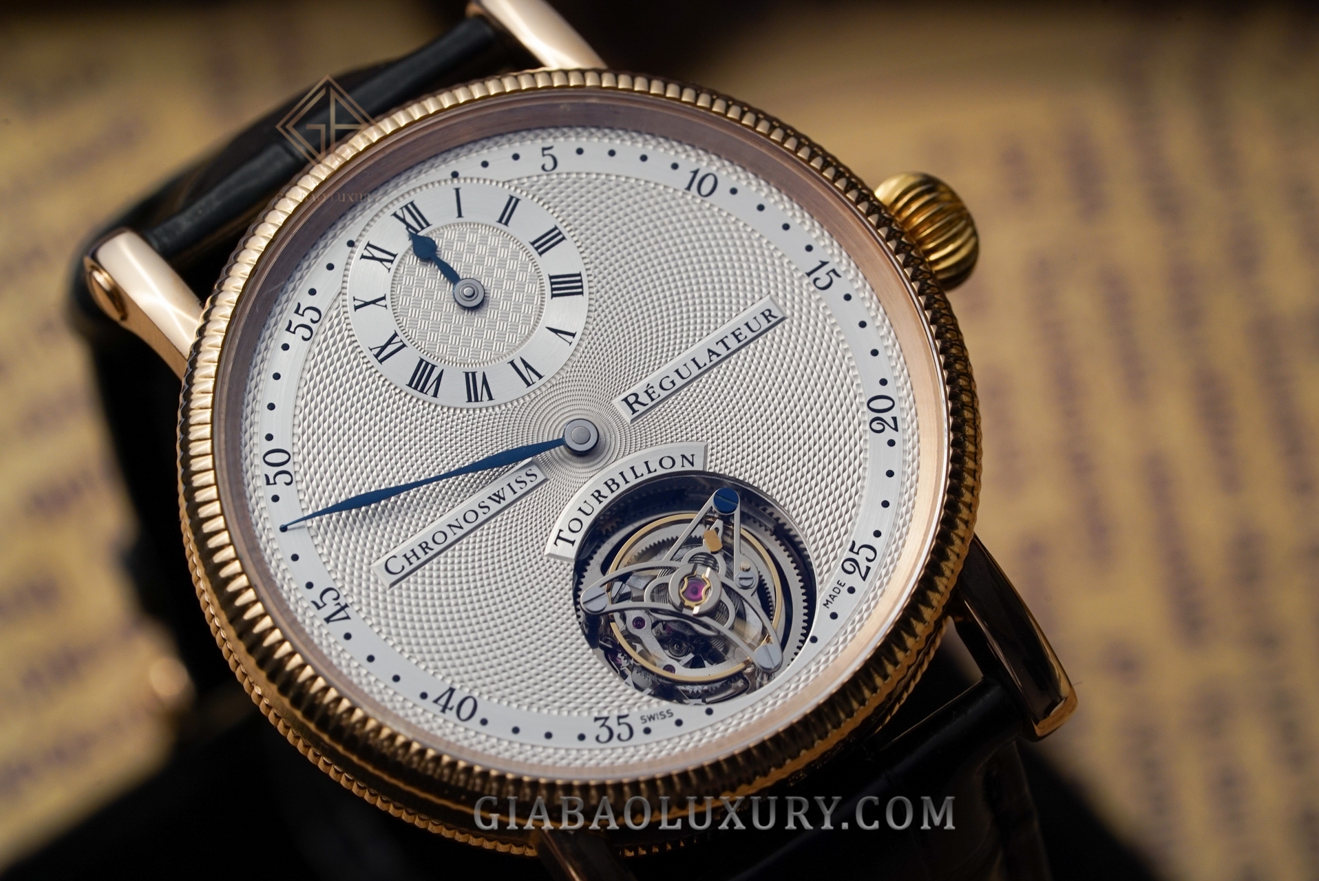 Đồng Hồ Chronoswiss Regulator Tourbillon CH 3121
