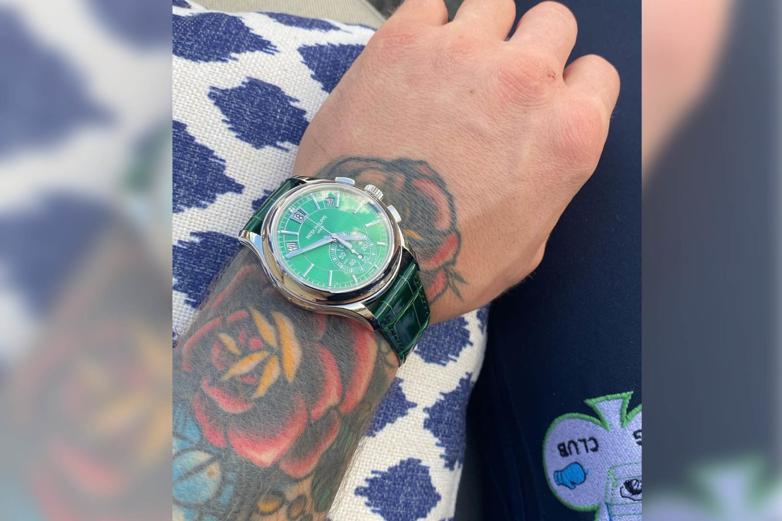 Conor McGregor và phiên bản Patek Philippe 5905P chưa từng xuất hiện