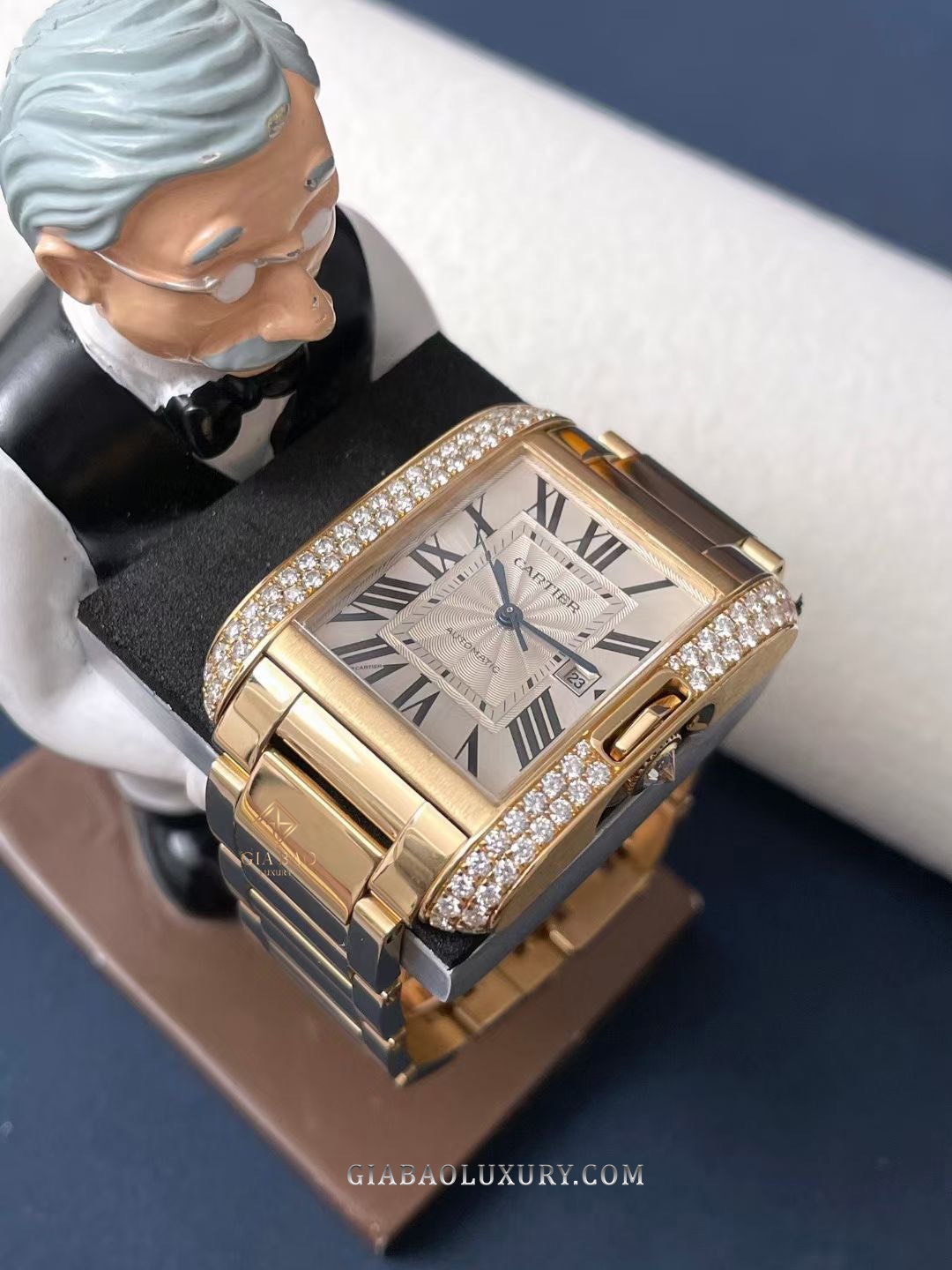 Đồng Hồ Cartier Tank WT100006