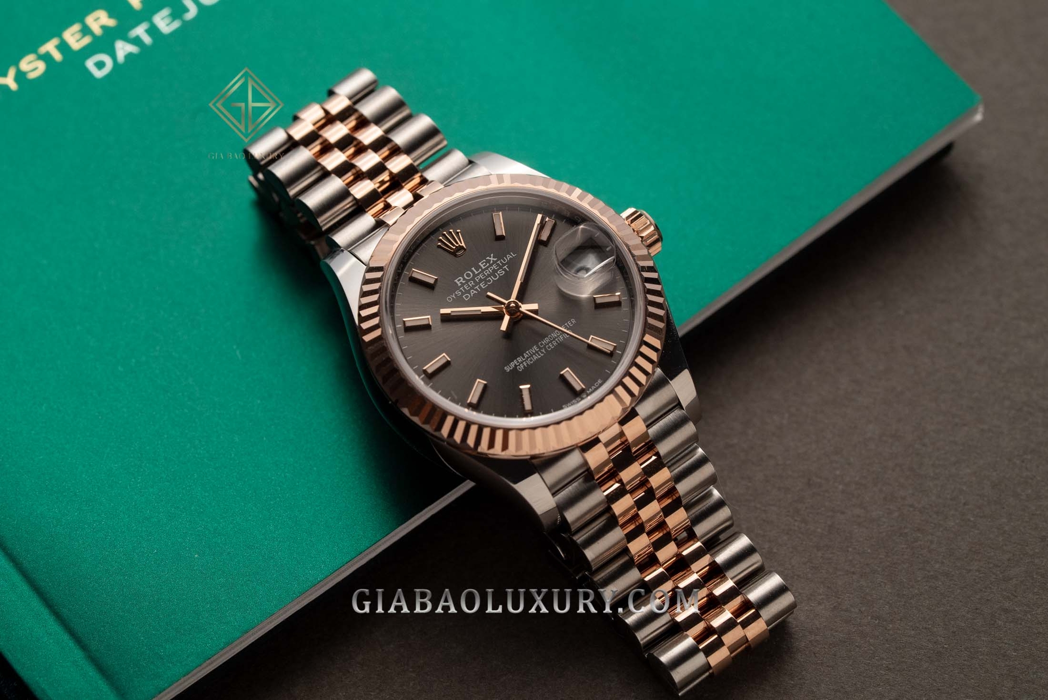 Rolex Datejust 31 278271 Mặt Số Rhodium Cọc Số Dạ Quang