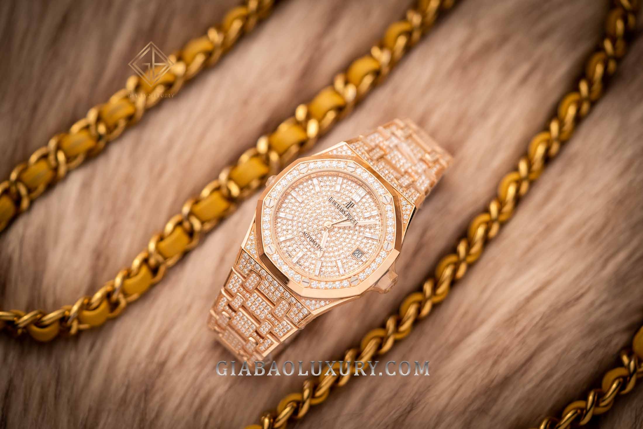 Đồng hồ Audemars Piguet Royal Oak Selfwinding Diamonds 15452OR.ZZ.1258OR.02