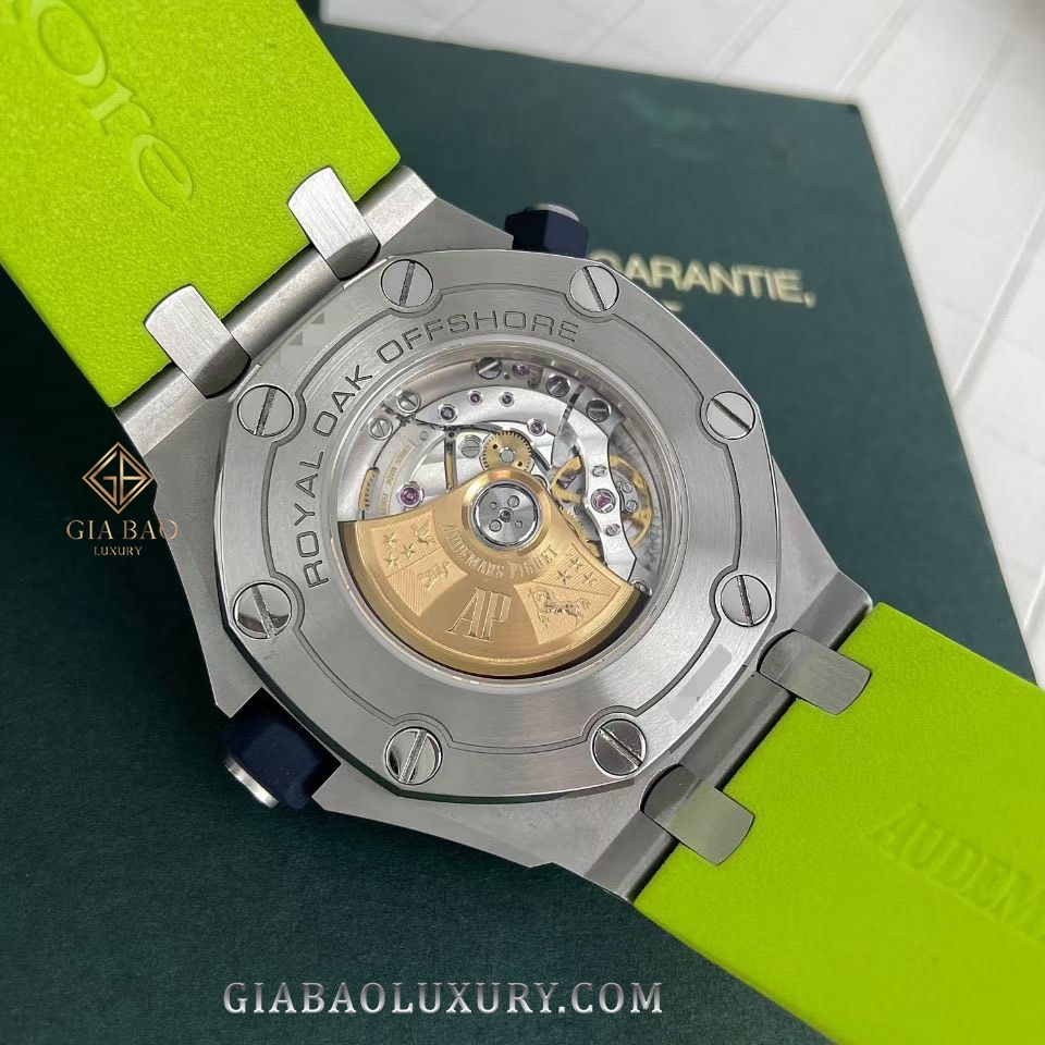 Review đồng hồ Audemars Piguet Royal Oak Offshore Diver 15710ST Xanh cốm