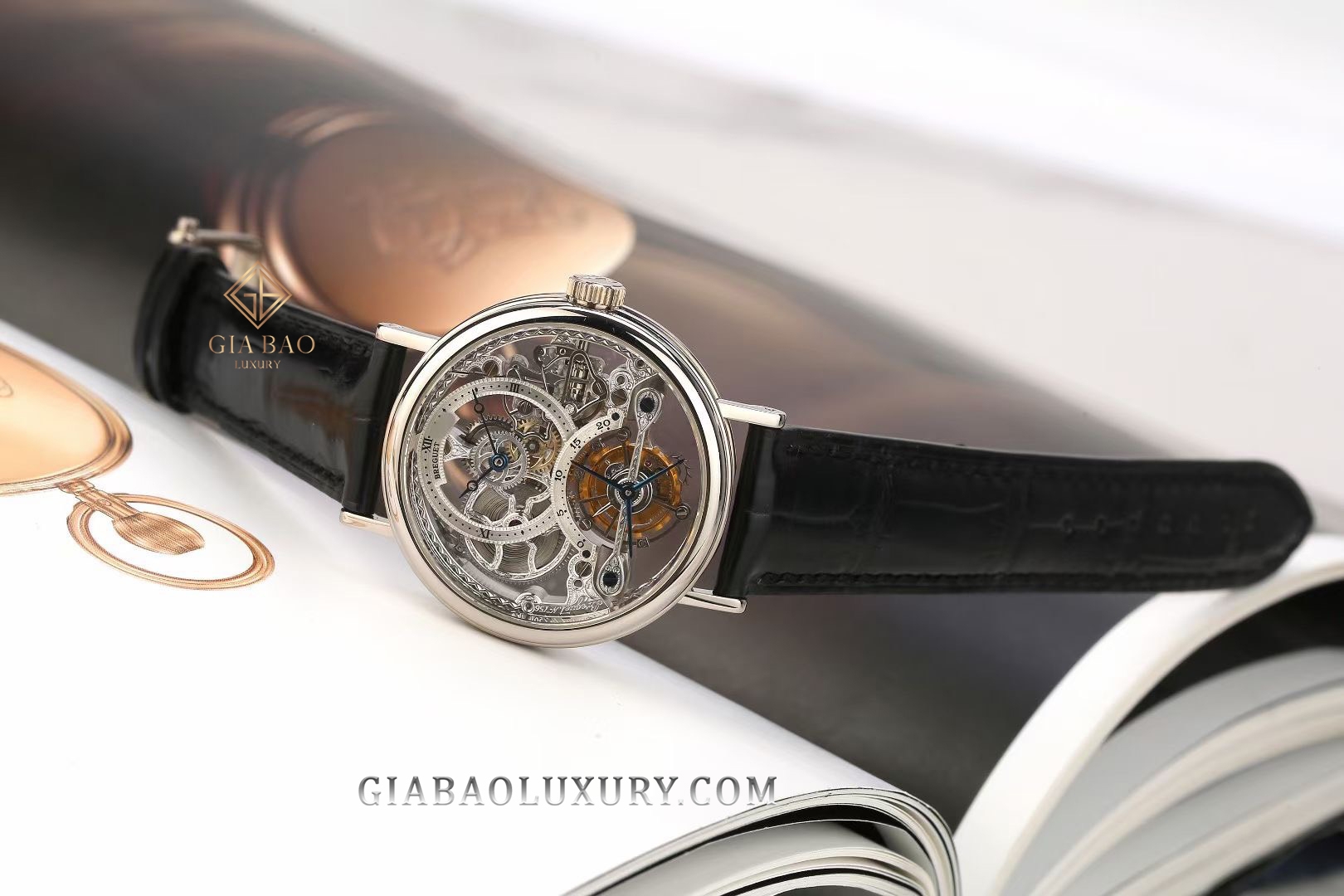 Đồng Hồ Breguet Classique Complications Tourbillon 3355PT/00/986