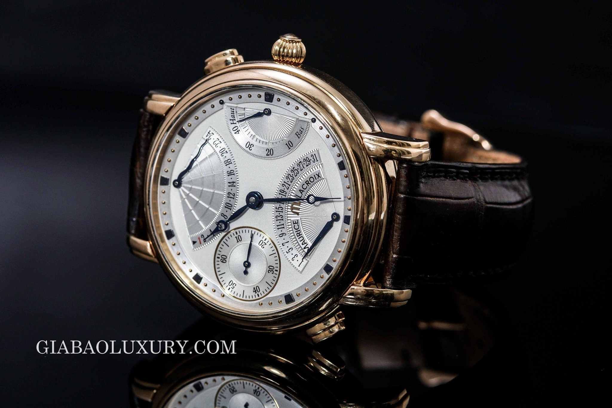 đồng hồ maurice lacroix masterpiece double retrograde mp