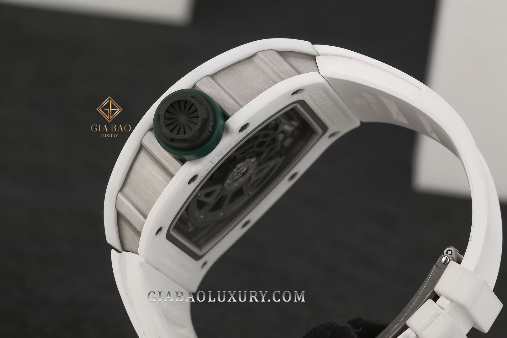 Đồng Hồ Richard Mille RM030 AO-TI-ATZ Gốm Trắng