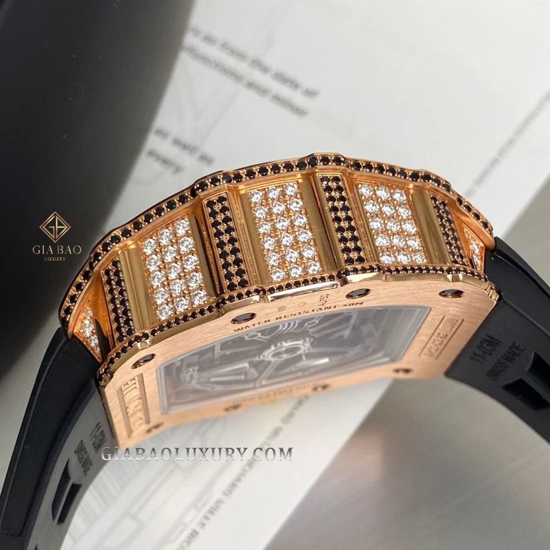 Đồng Hồ Richard Mille RM011-03 Vàng Hồng Và Kim Cương