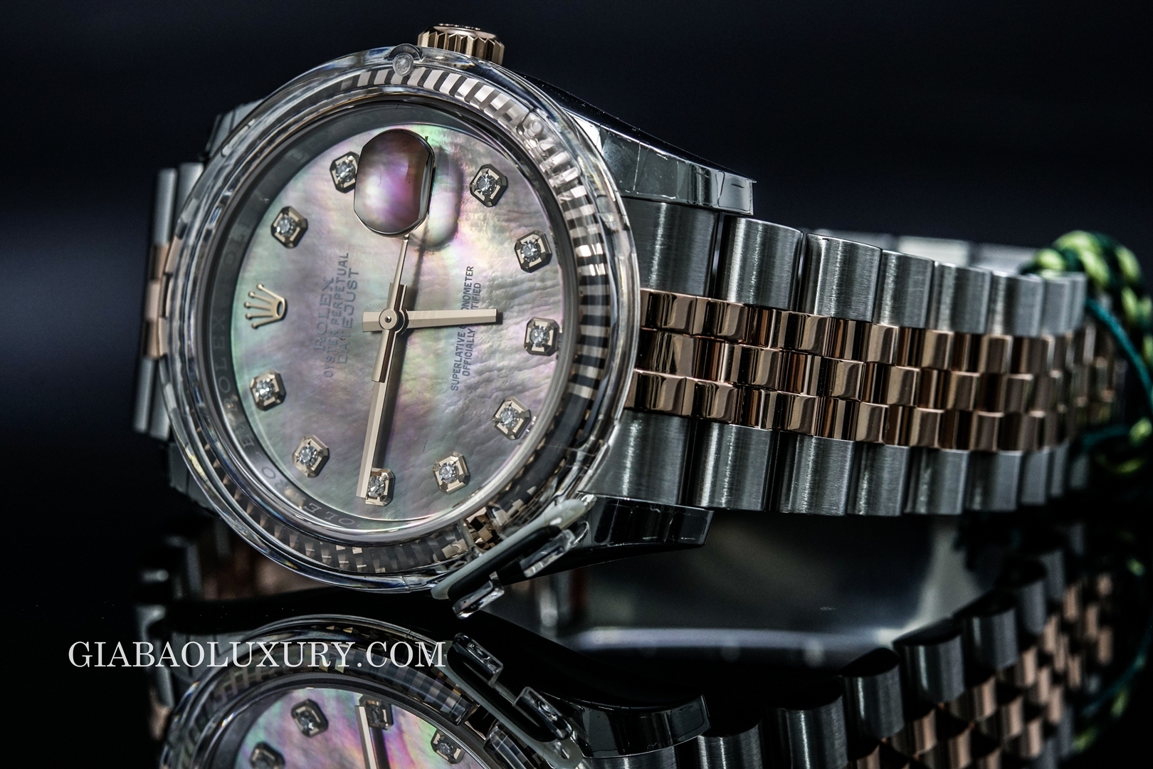 đồng hồ rolex datejust “mother of pearl”