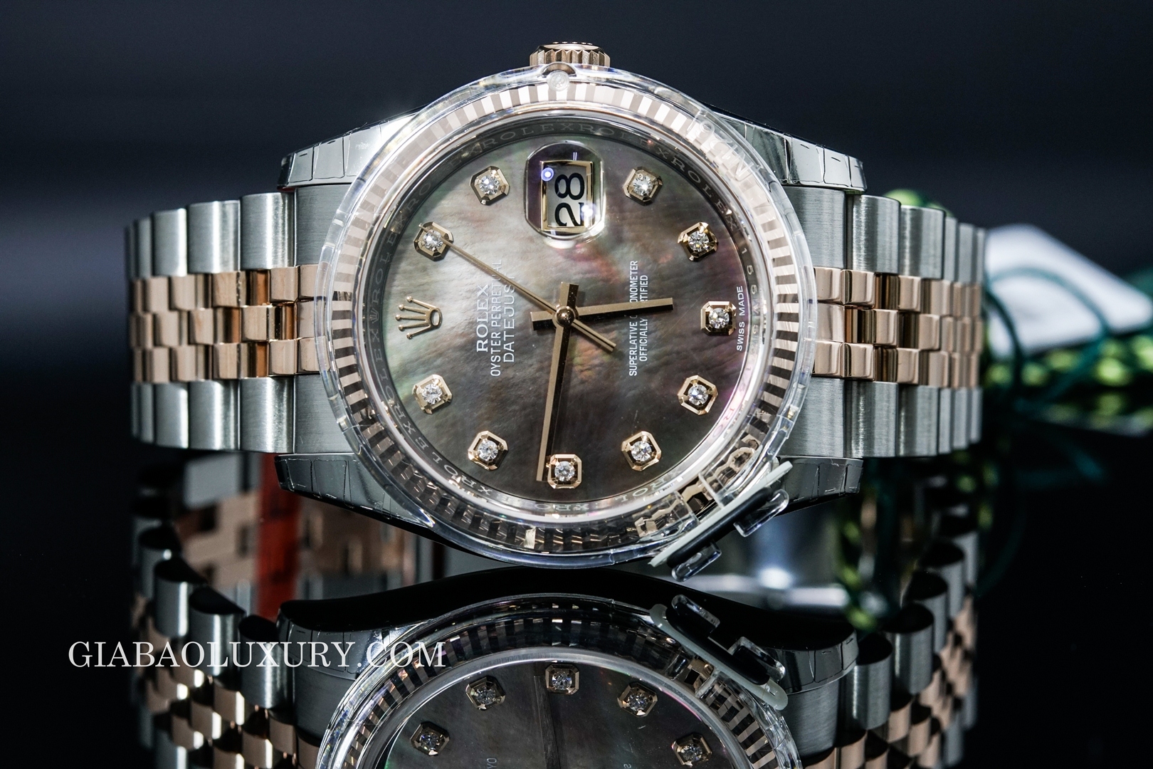 đồng hồ rolex datejust “mother of pearl”