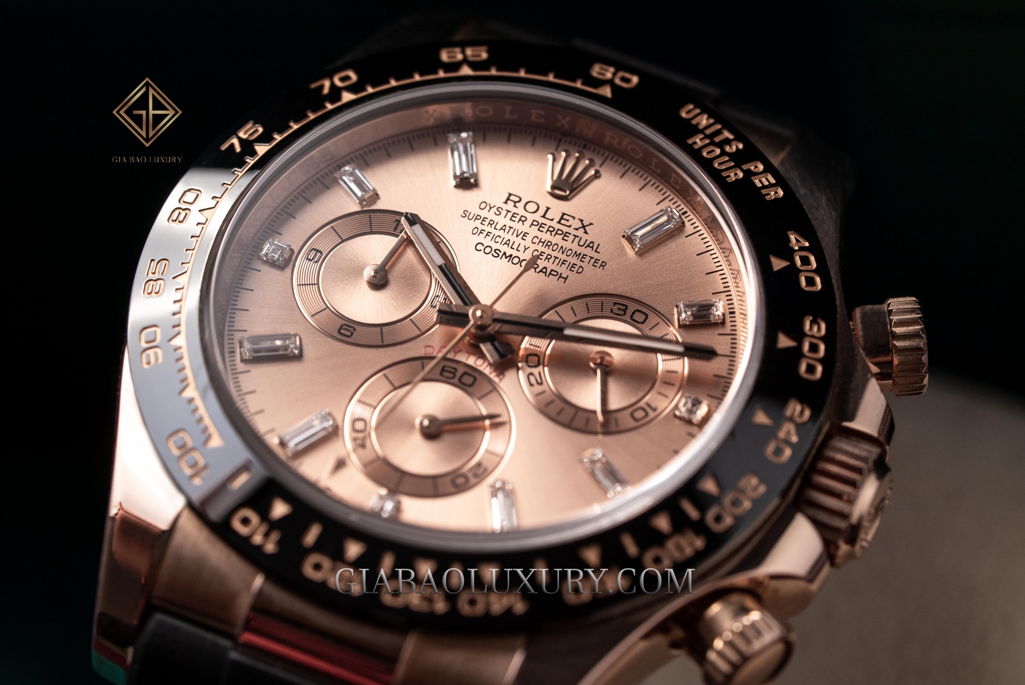 Đồng Hồ Rolex Cosmograph Daytona 116515LN Mặt Số Hồng