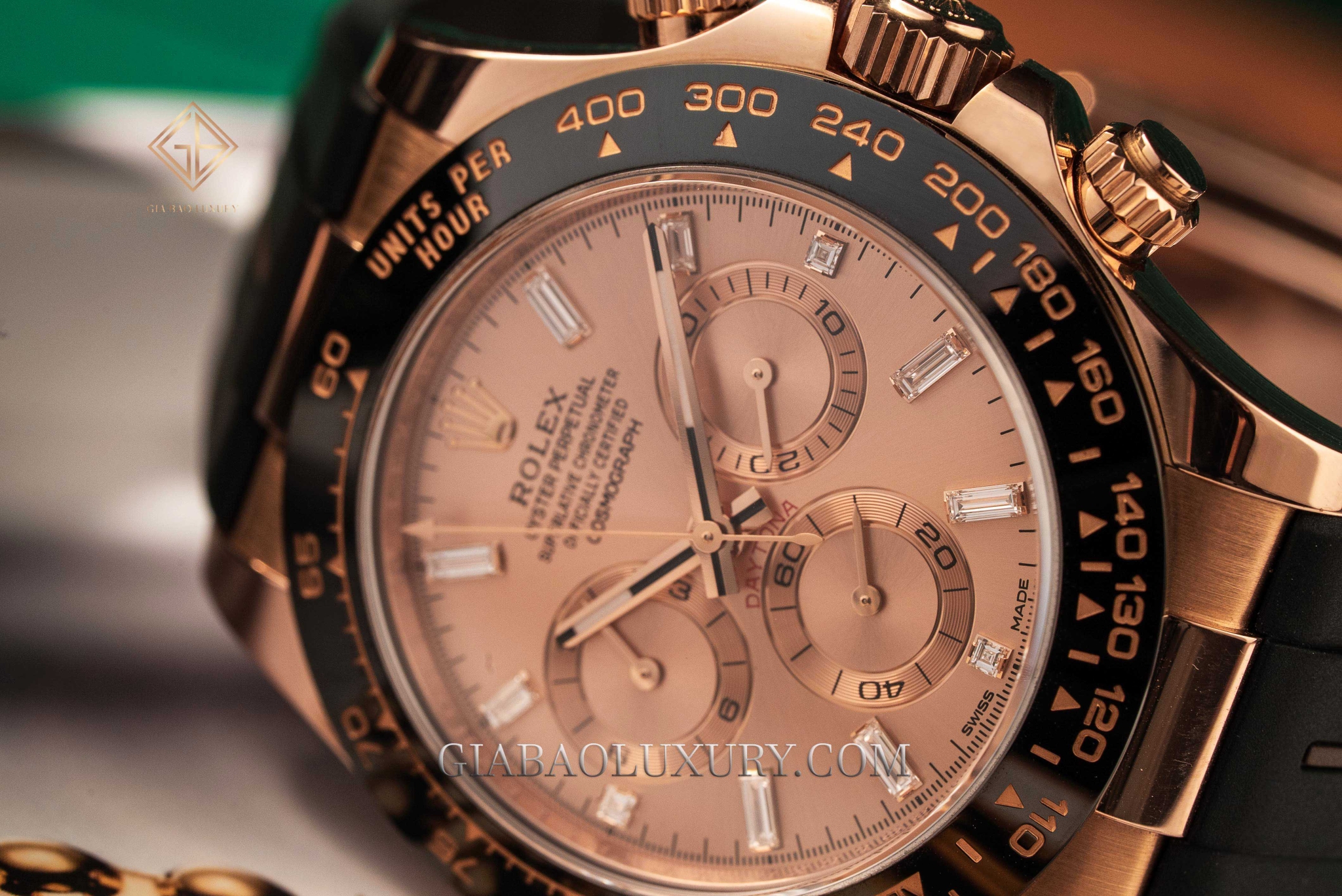 Đồng Hồ Rolex Cosmograph Daytona 116515LN Mặt Số Hồng