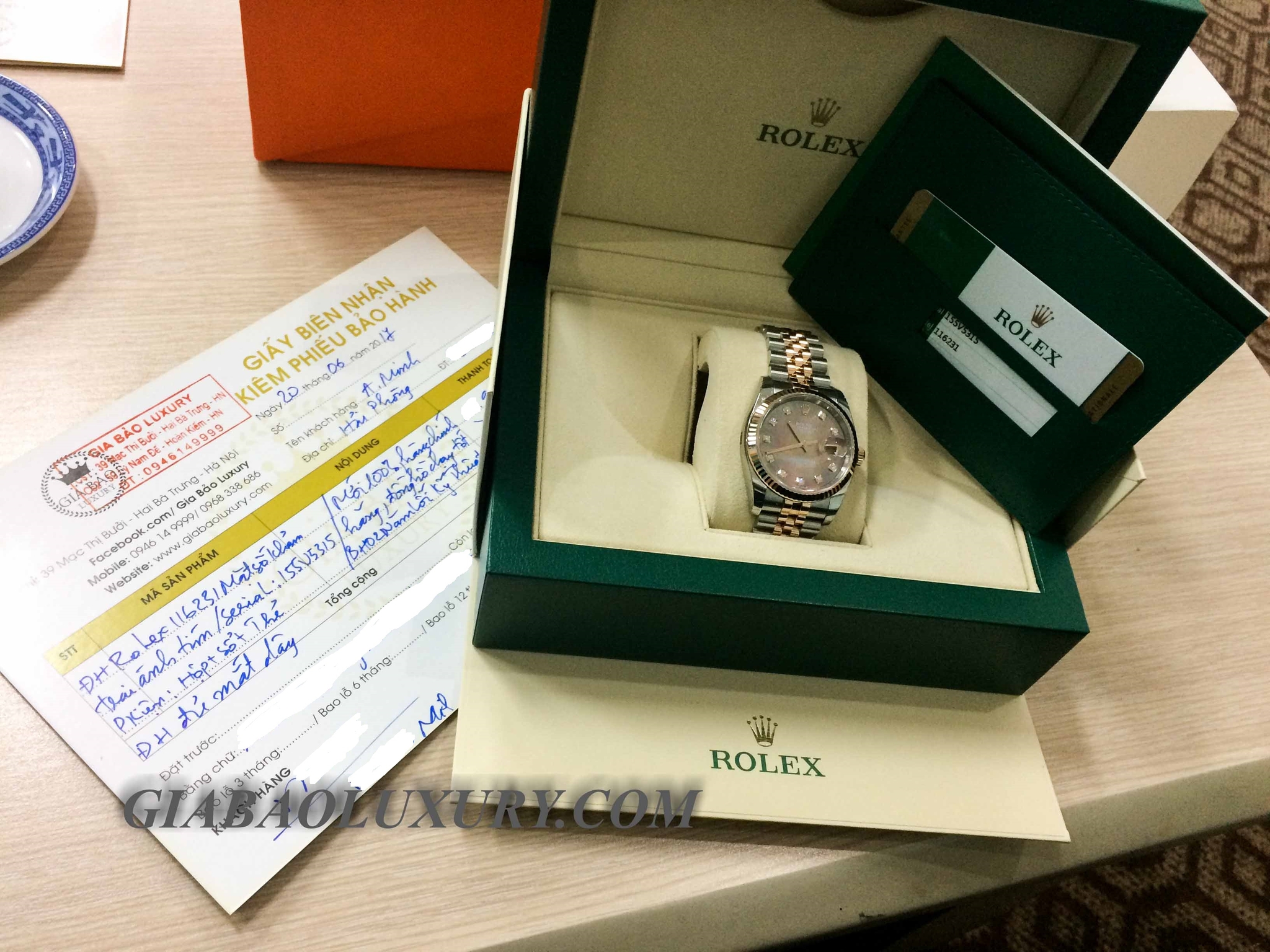 đồng hồ rolex datejust 116231