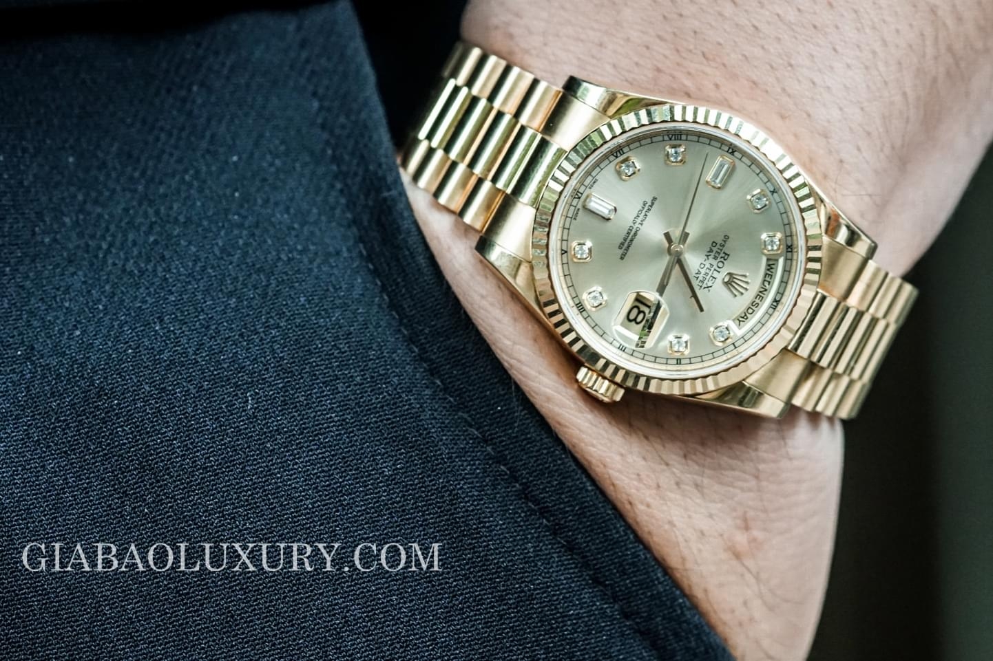 đồng hồ rolex day-date 118238