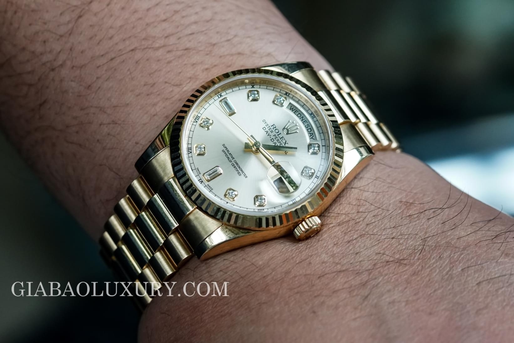 đồng hồ rolex day-date 118238