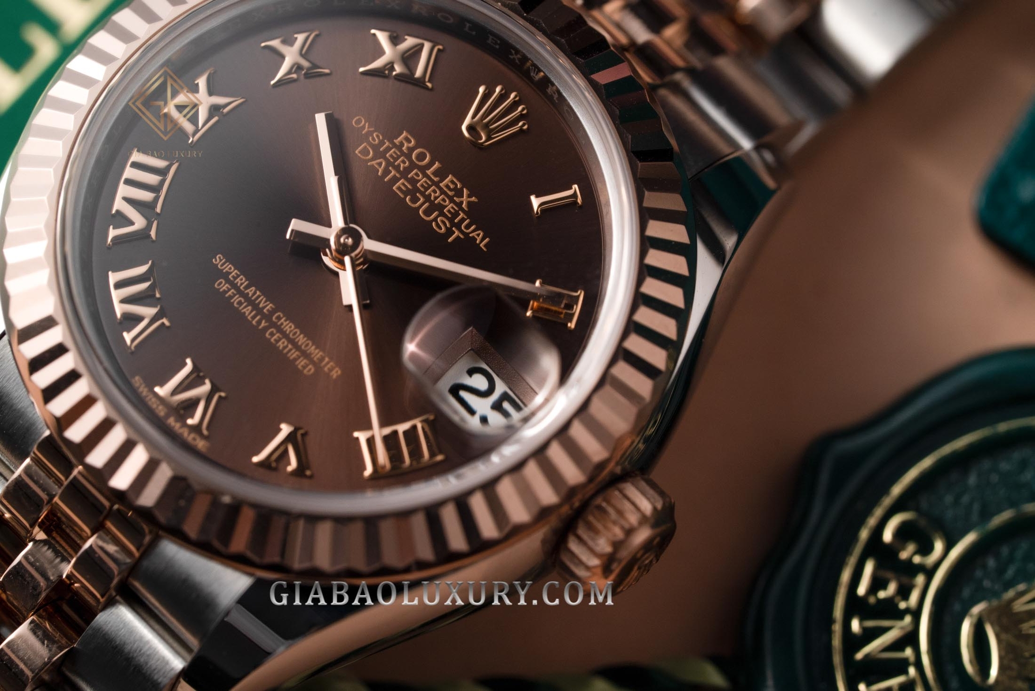 Đồng hồ Rolex Lady-Datejust 279171 Mặt Số Chocolate Cọc Số La Mã (Likenew)