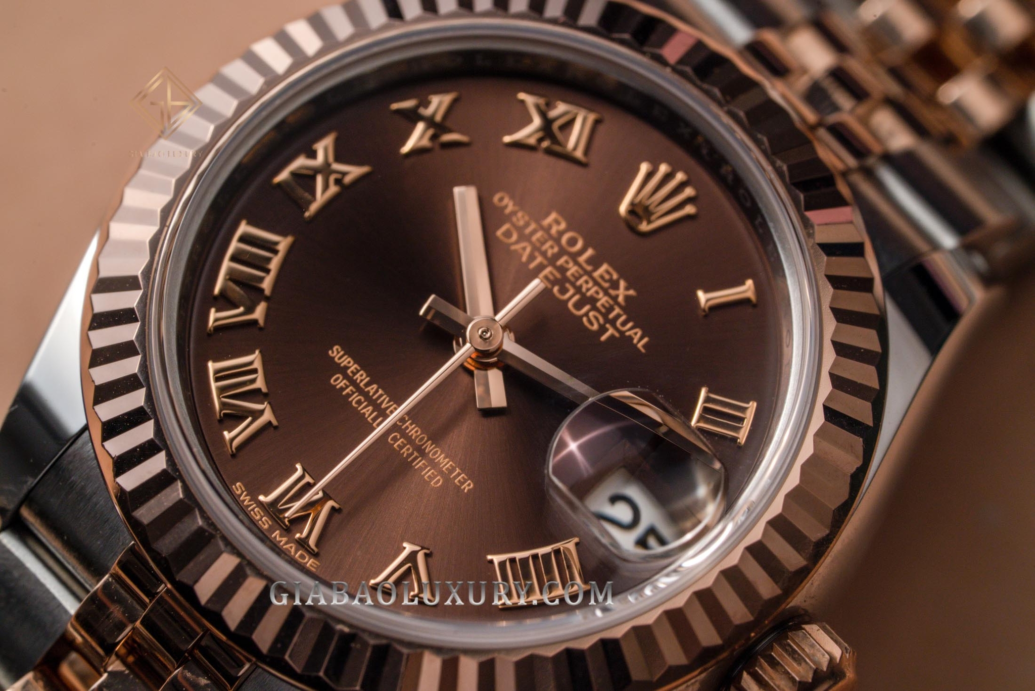 Đồng hồ Rolex Lady-Datejust 279171 Mặt Số Chocolate Cọc Số La Mã (Likenew)