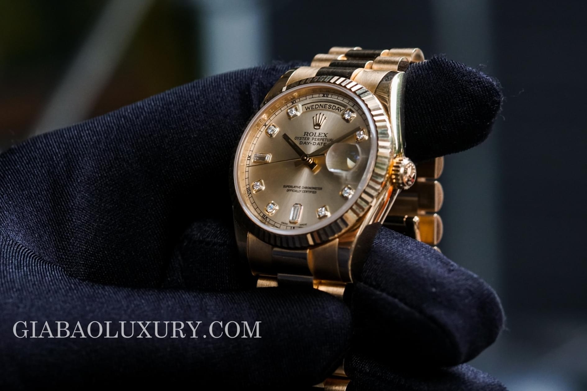 đồng hồ rolex day-date 118238