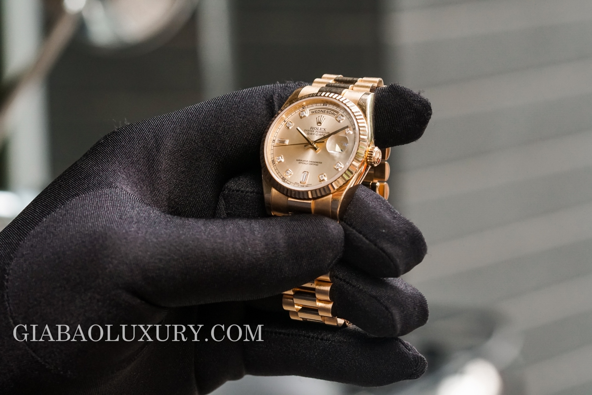 đồng hồ rolex day-date 118238