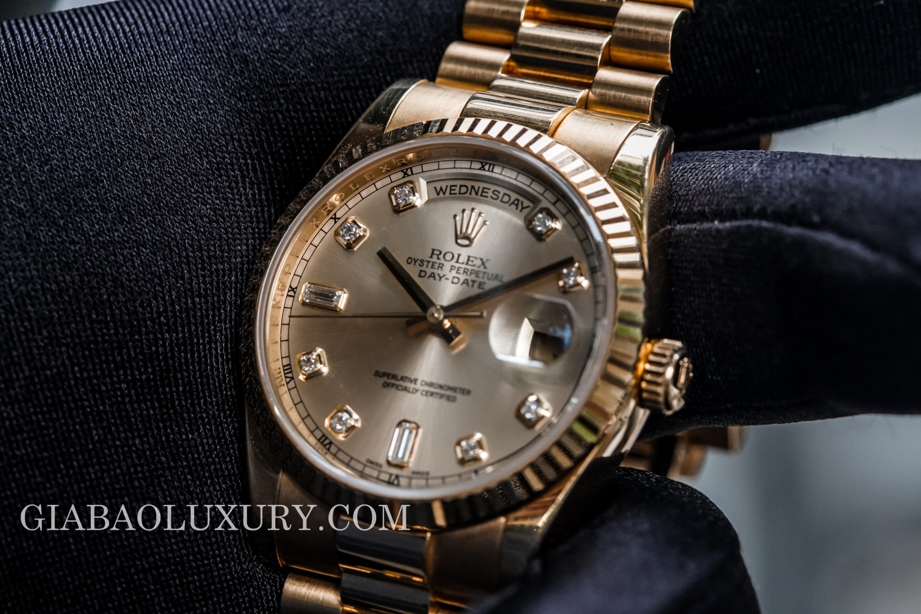 đồng hồ rolex day-date 118238