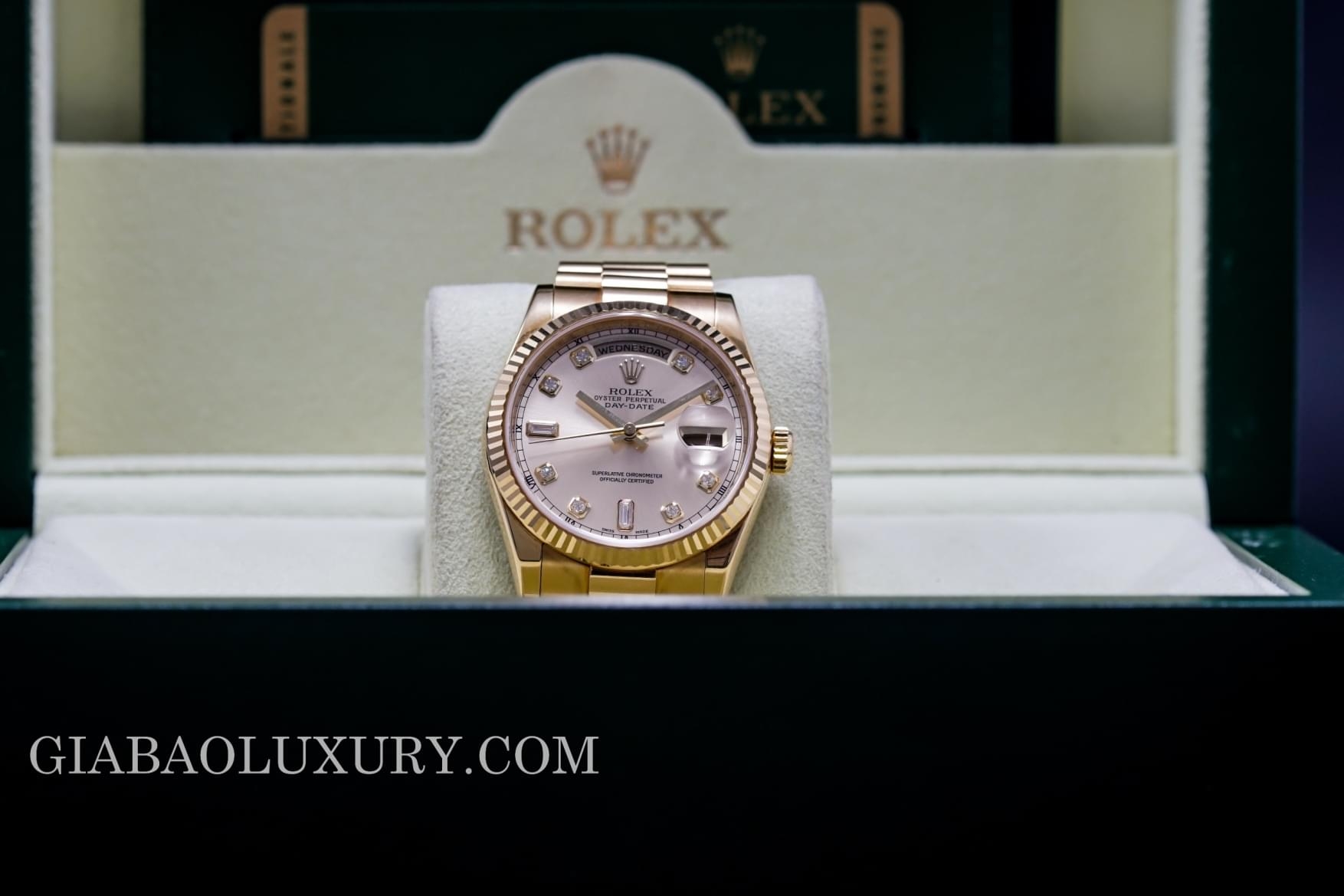 đồng hồ rolex day-date 118238